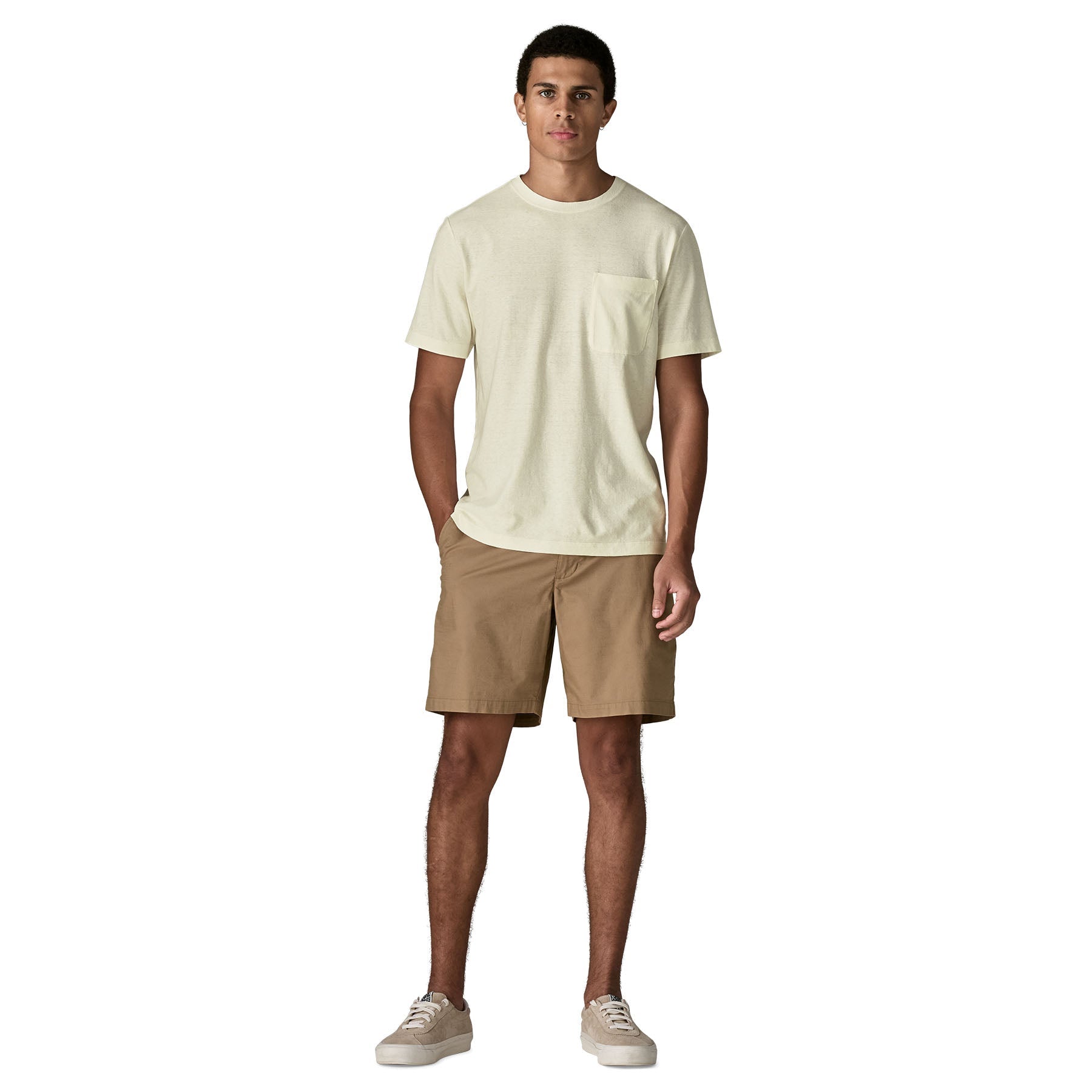 Men's Trail Harbor Pocket Tee in Blue Sage | Patagonia Bend