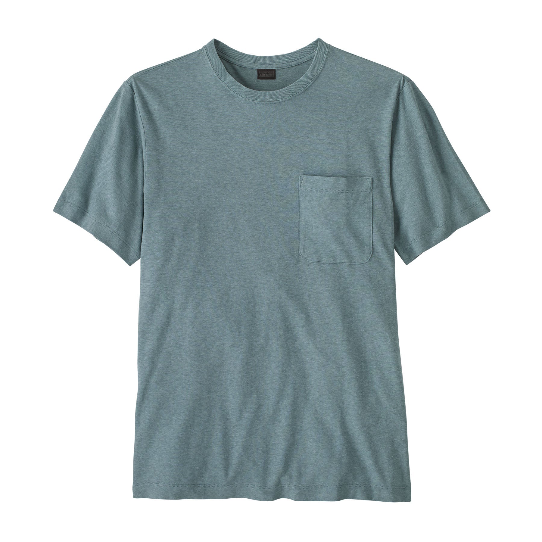 Men's Trail Harbor Pocket Tee in Blue Sage | Patagonia Bend