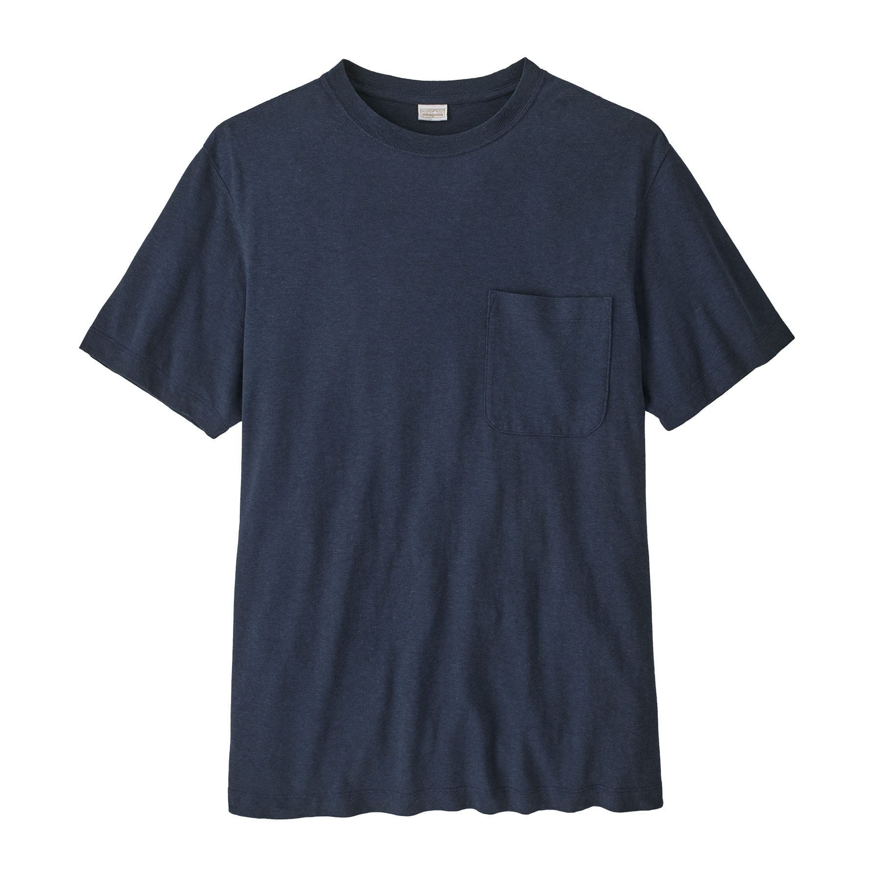 Men's Trail Harbor Pocket Tee in New Navy | Patagonia Bend
