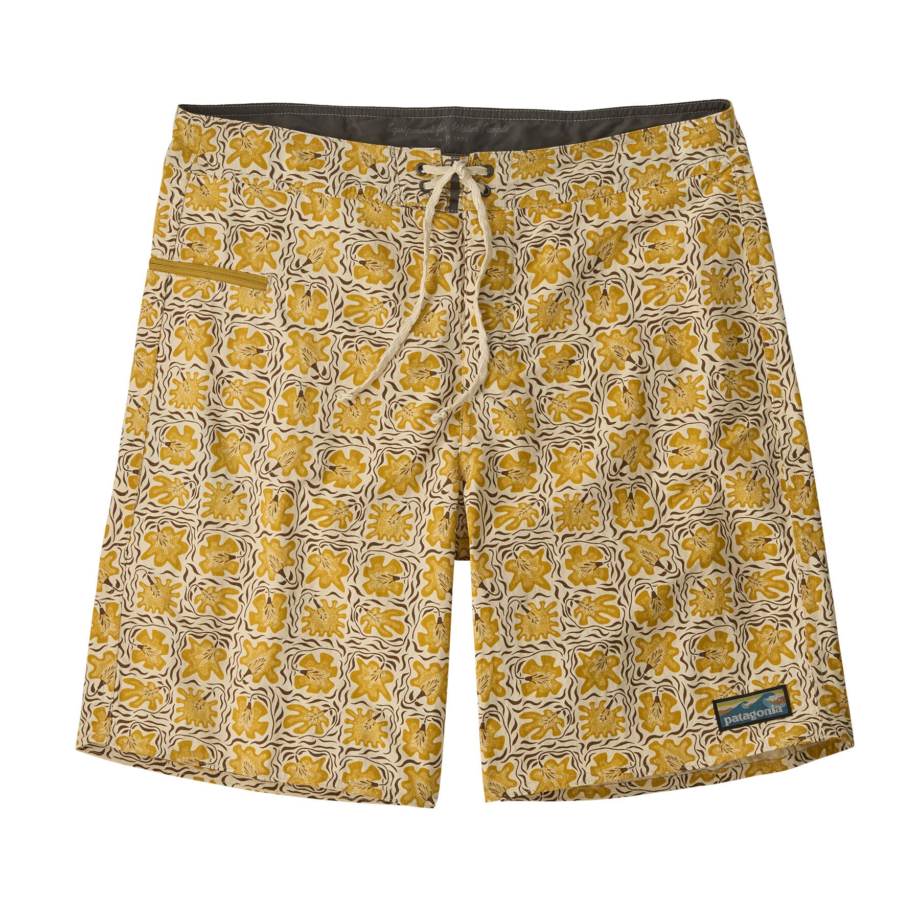 Men's Wavefarer Boardshorts - 19 in. in Future Flowers: Natural | Patagonia Bend