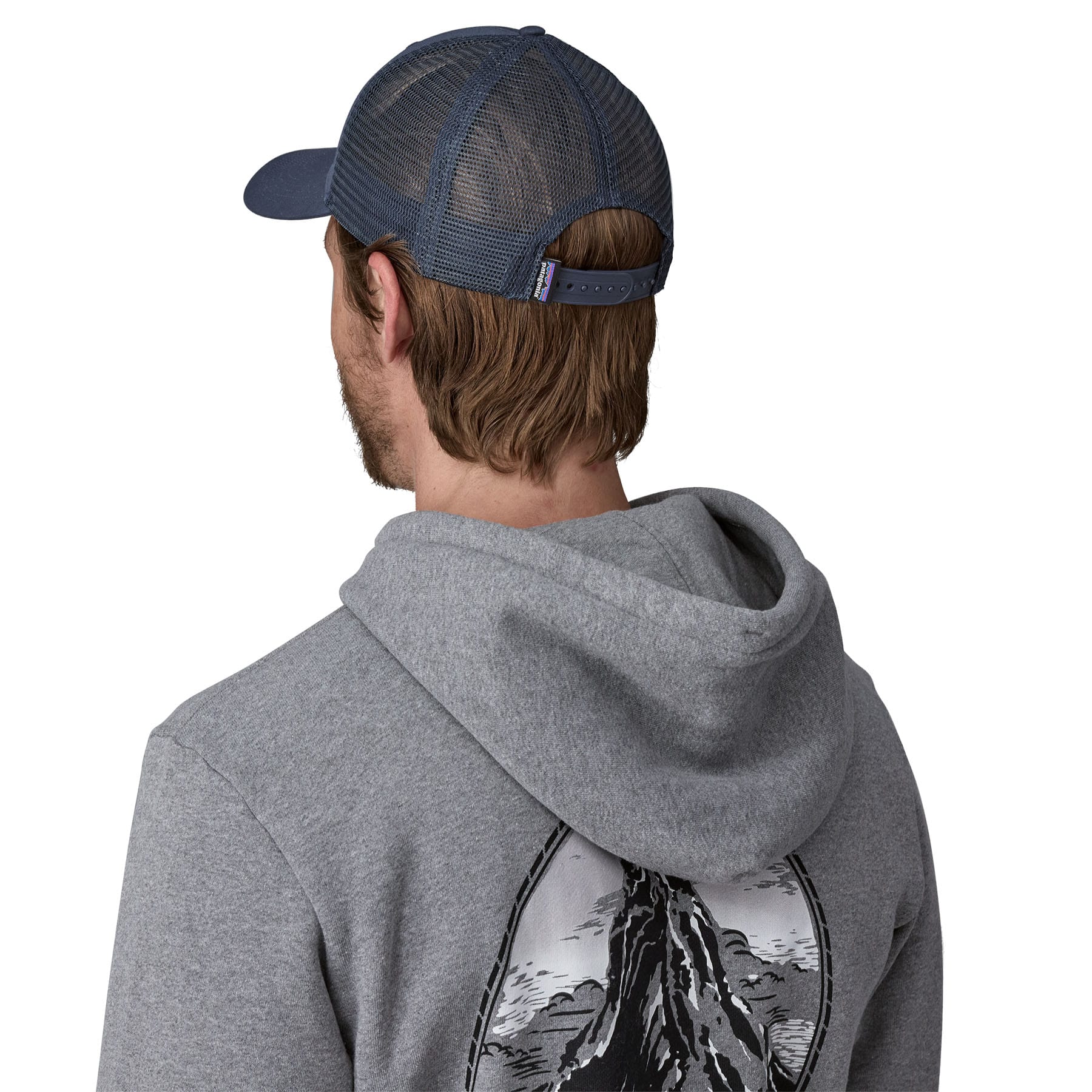 P - 6 Logo LoPro Trucker Hat in New Navy | Patagonia Bend