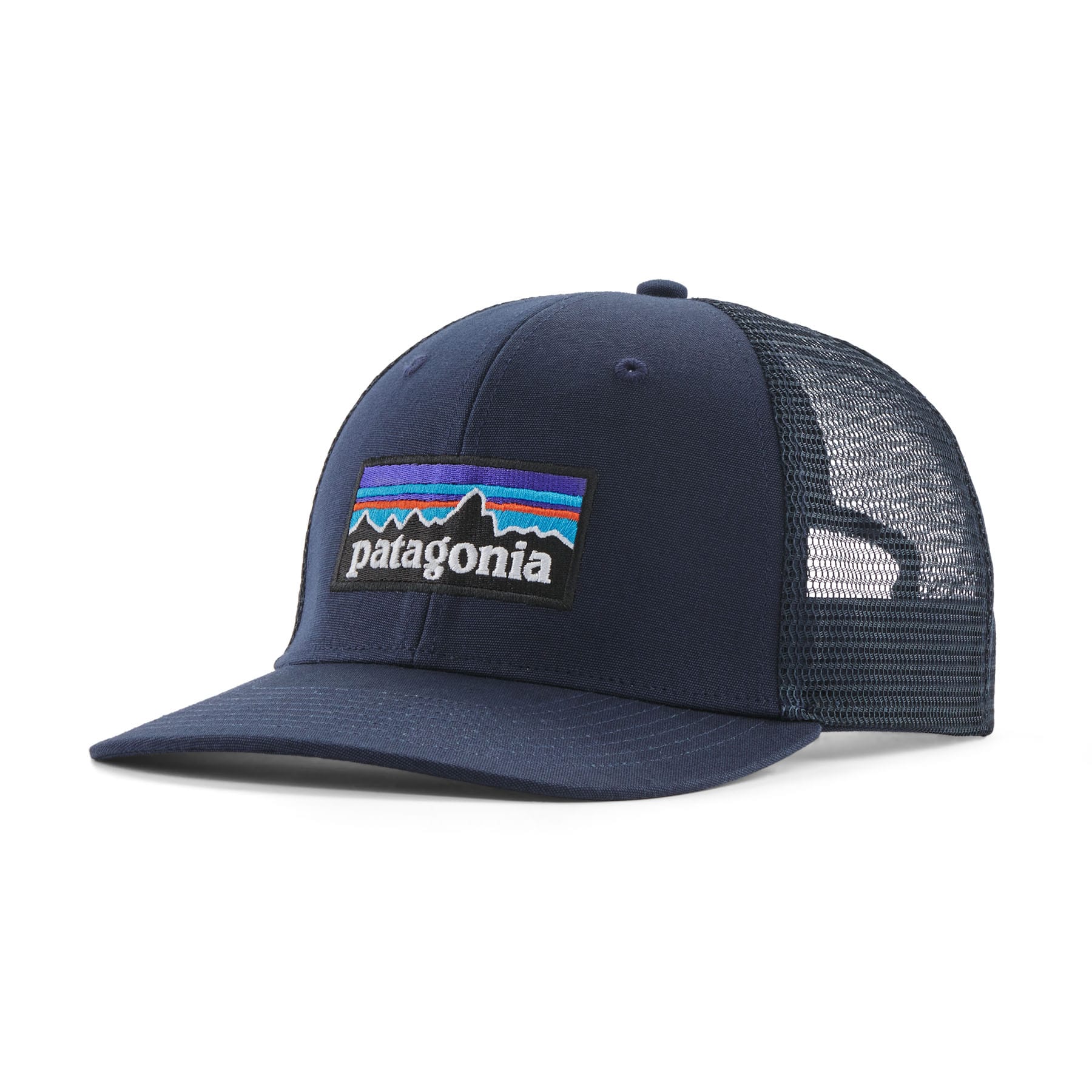 P - 6 Logo Trucker Hat in New Navy | Patagonia Bend