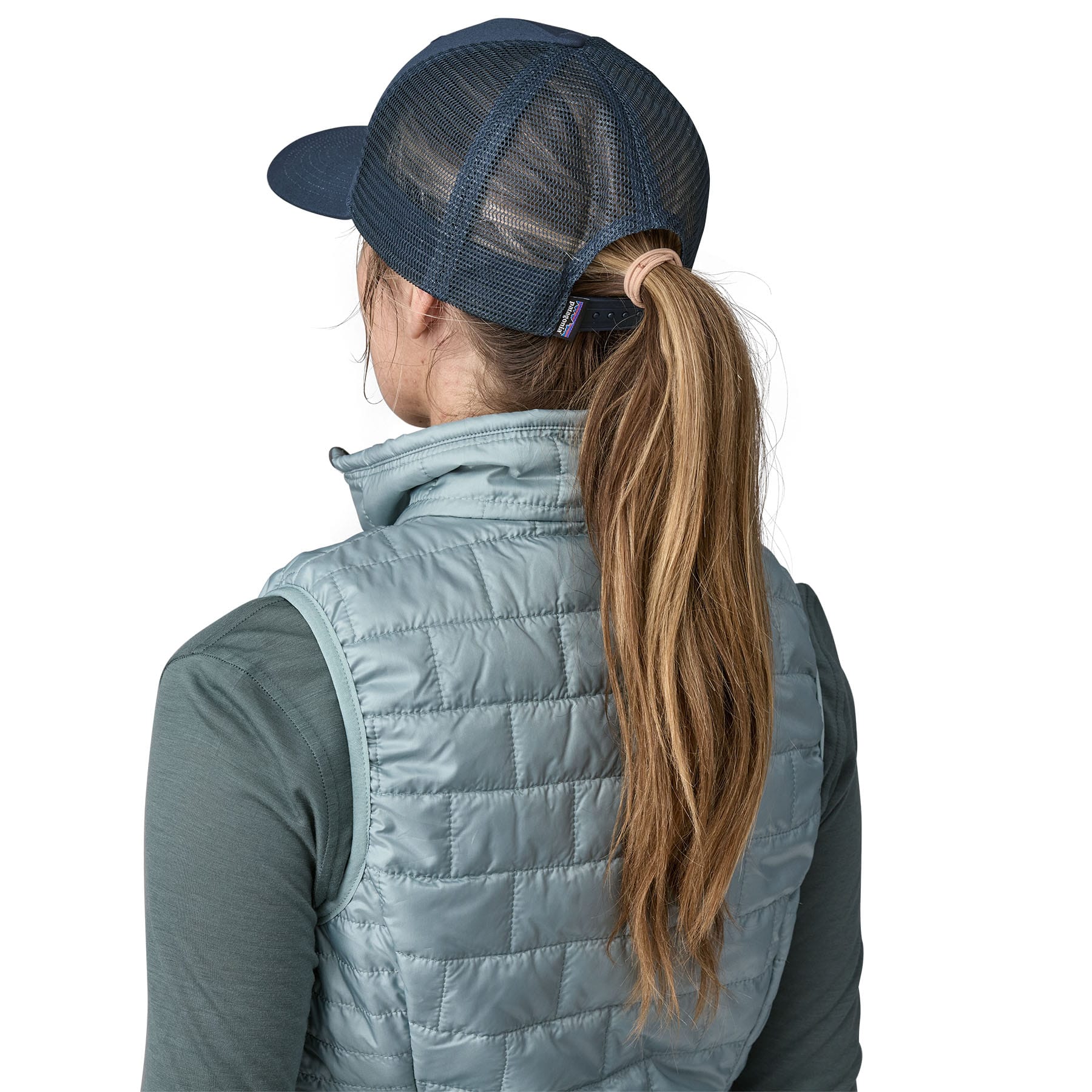 P - 6 Logo Trucker Hat in New Navy | Patagonia Bend