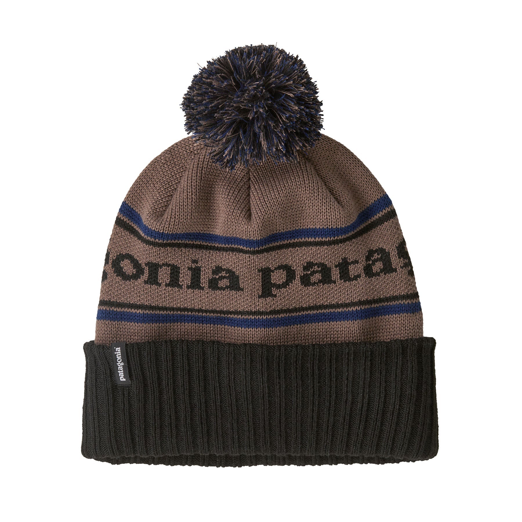 Powder Town Beanie in Park Stripe: Marlow Brown | Patagonia Bend