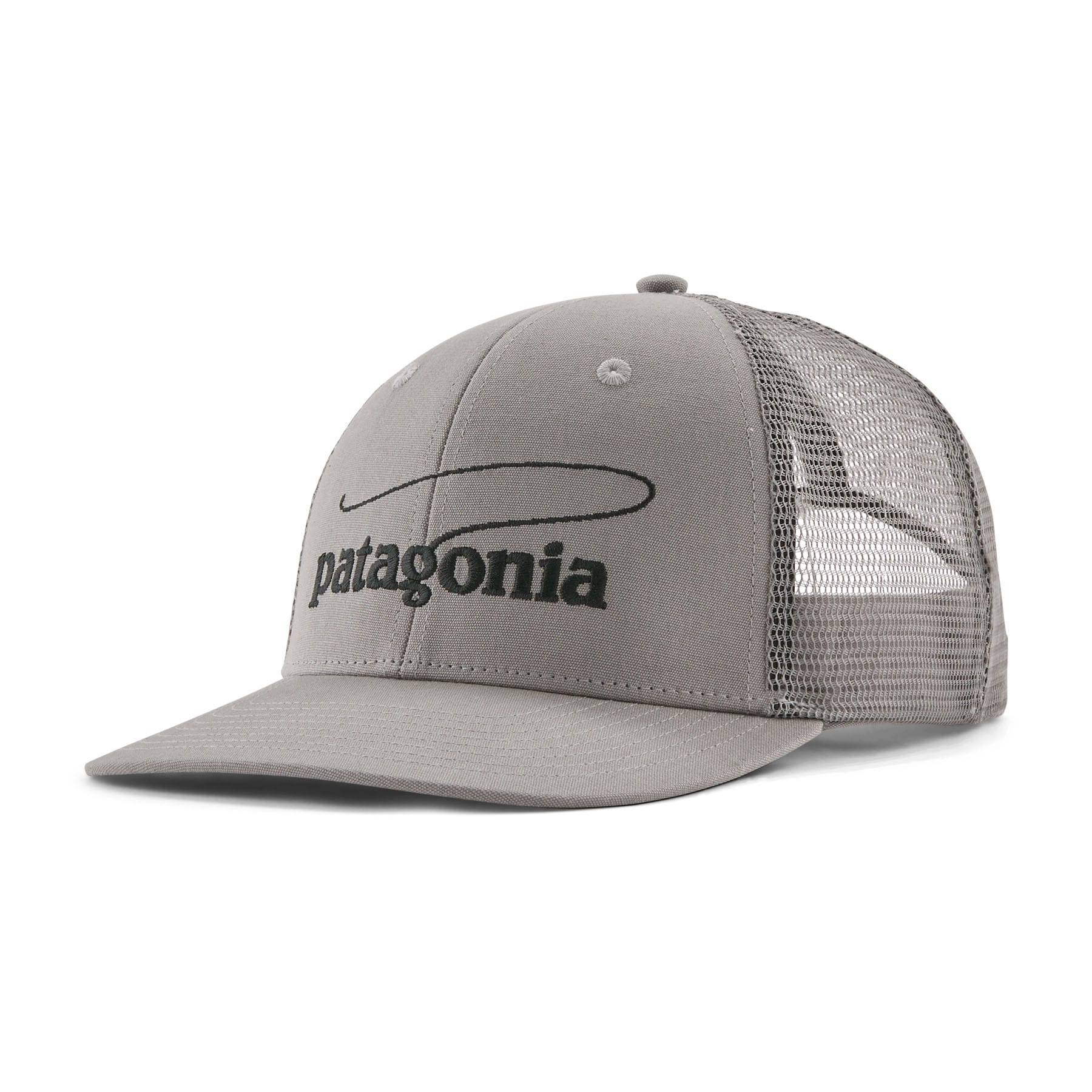 Take a Stand Trucker Hat in Casting Logo: Forever Grey | Patagonia Bend