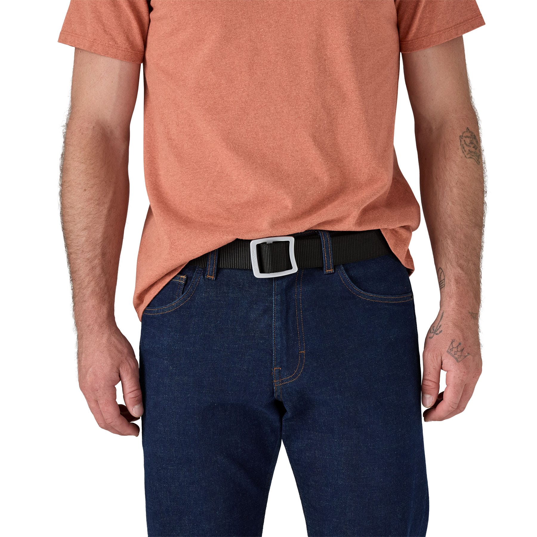 Tech Web Belt in Black | Patagonia Bend