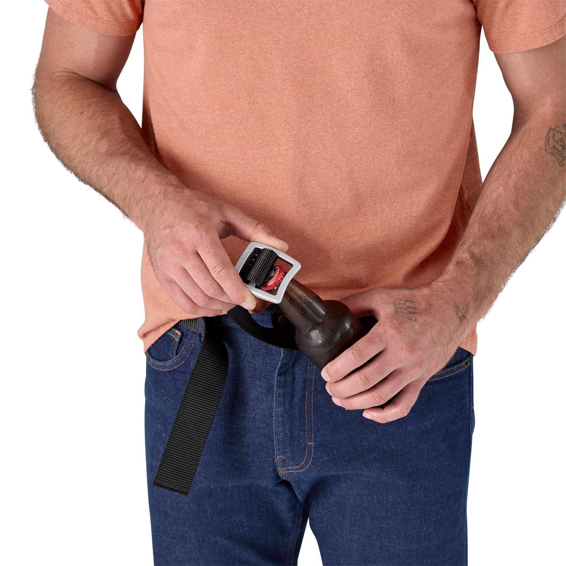 Tech Web Belt in Black | Patagonia Bend