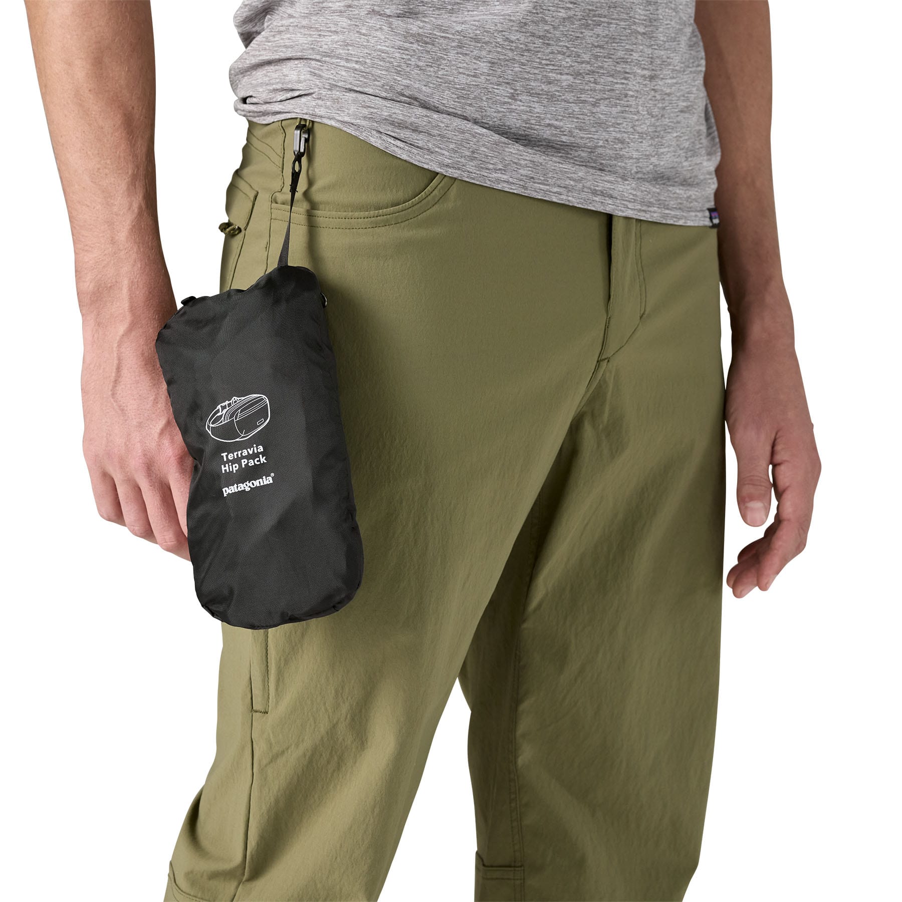 Terravia Hip Pack in Black | Patagonia Bend