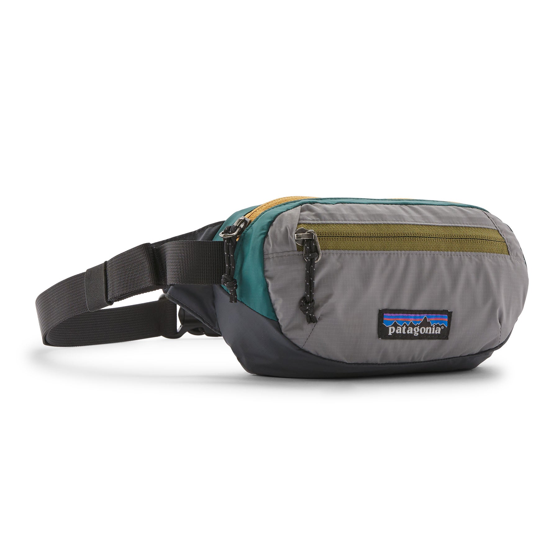 Terravia Mini Hip Pack in Patchwork: Noble Grey | Patagonia Bend