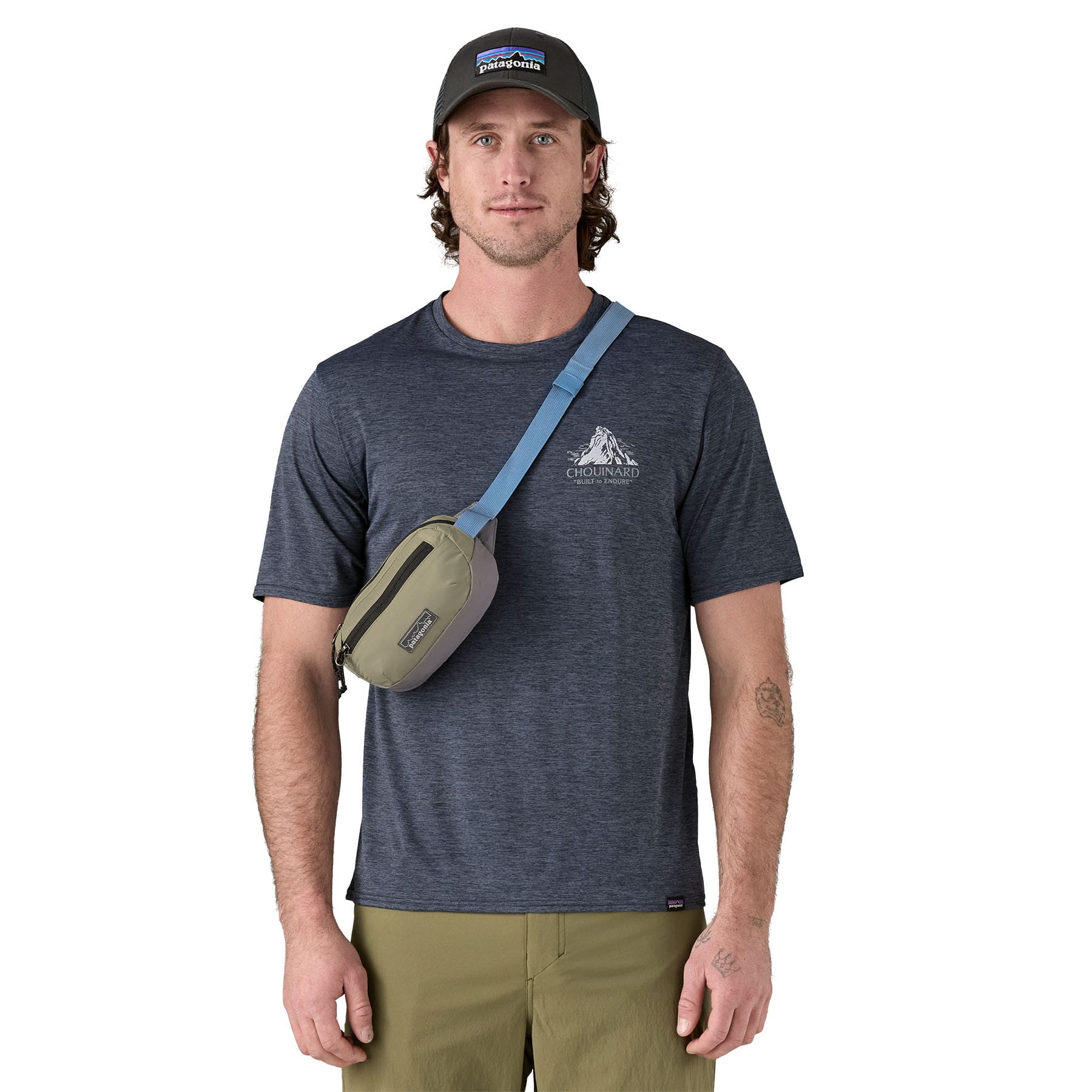 Terravia Mini Hip Pack in River Rock Green | Patagonia Bend