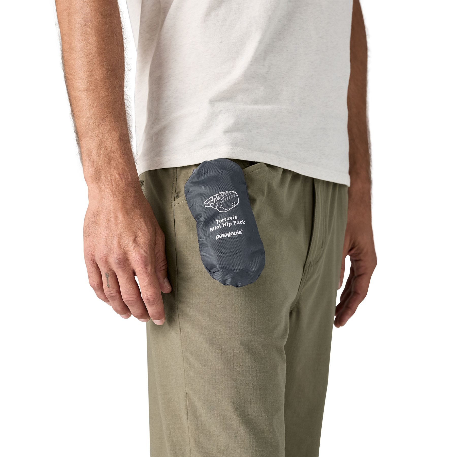 Terravia Mini Hip Pack in Smolder Blue | Patagonia Bend