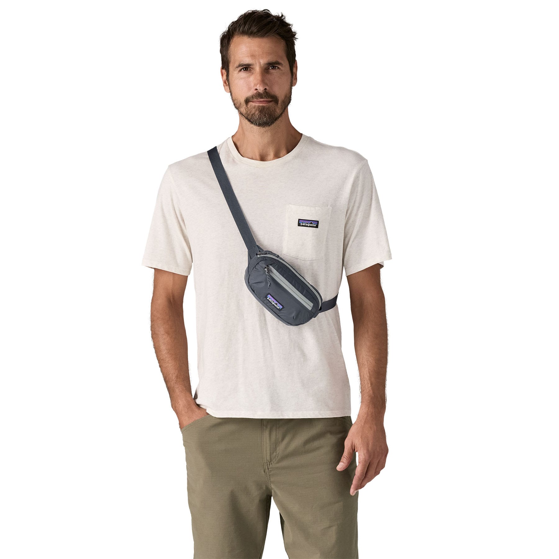 Terravia Mini Hip Pack in Smolder Blue | Patagonia Bend