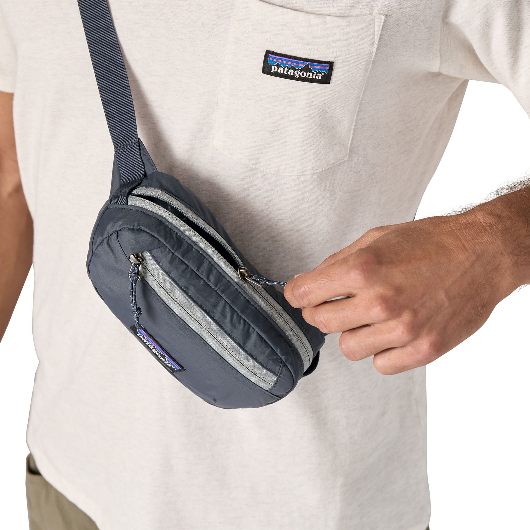Terravia Mini Hip Pack in Smolder Blue | Patagonia Bend