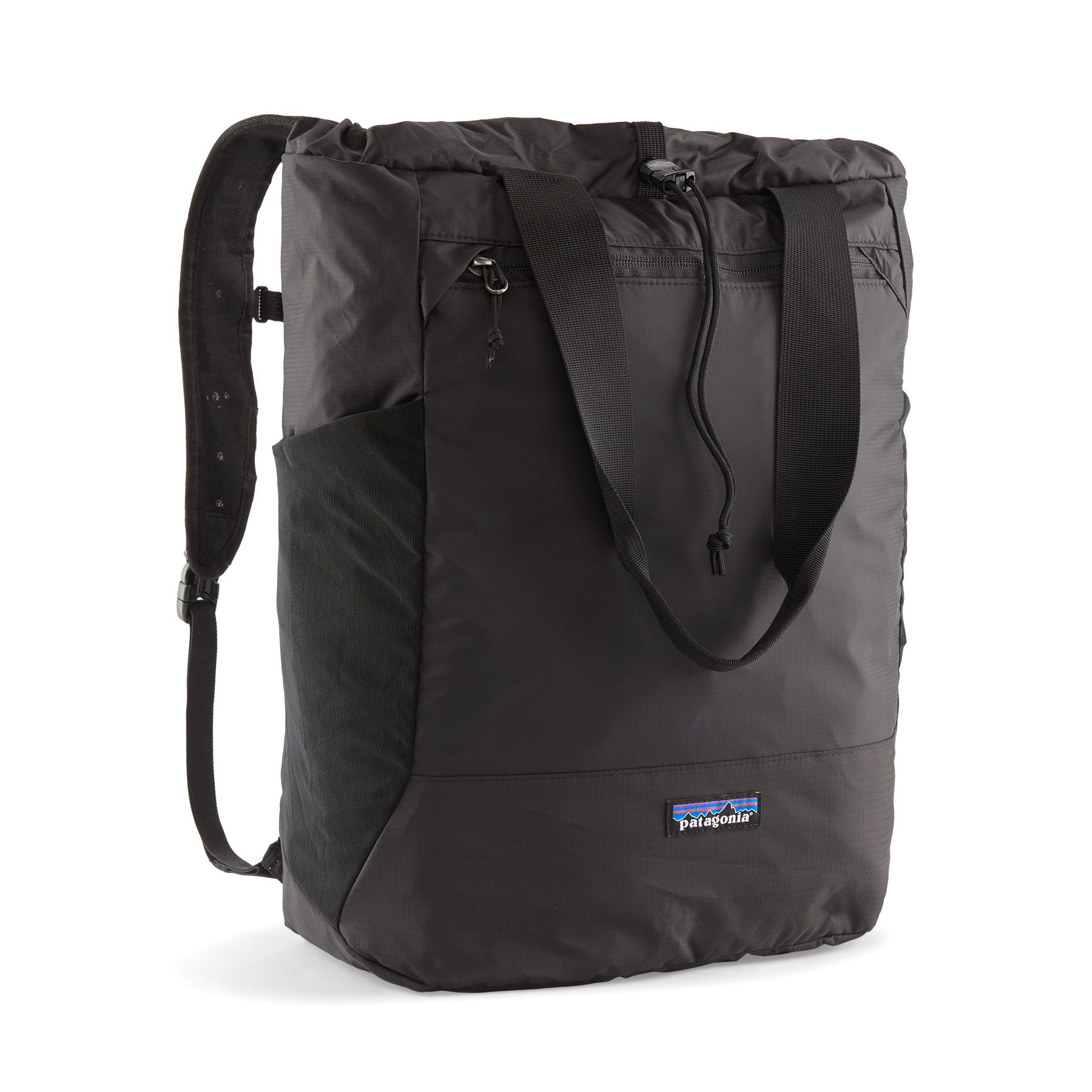Terravia Tote Pack in Black | Patagonia Bend