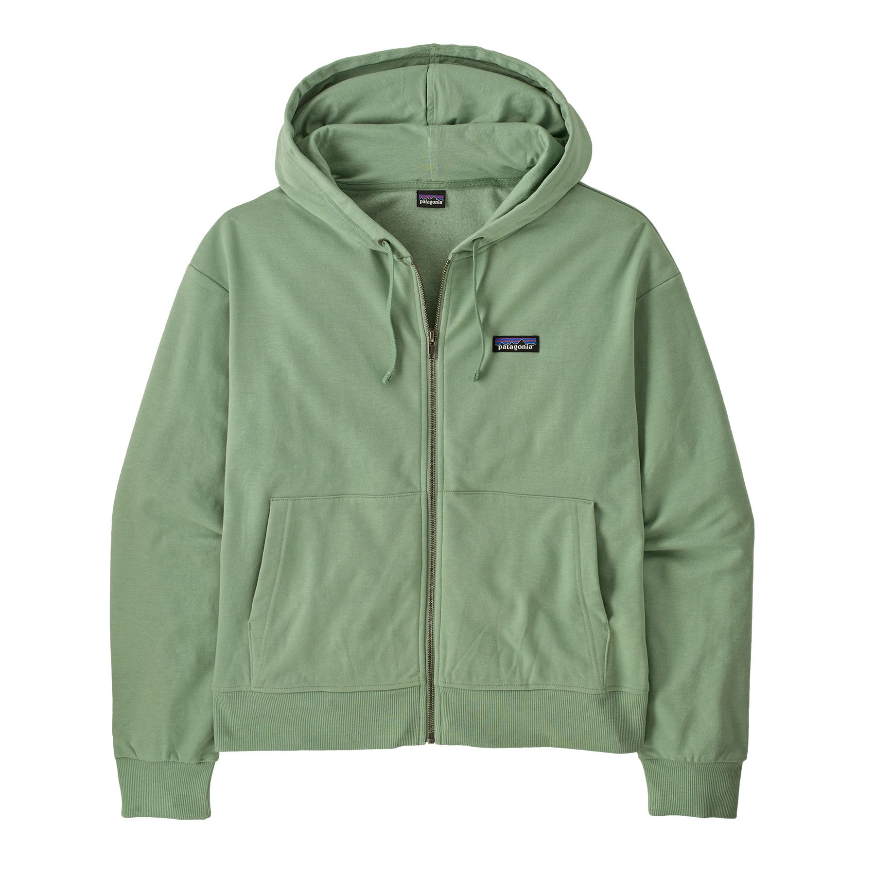 Women's Ahnya Full - Zip Hoody in Ellwood Green | Patagonia Bend