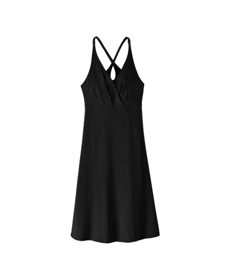 Women's Amber Dawn Dress in Black | Patagonia Bend