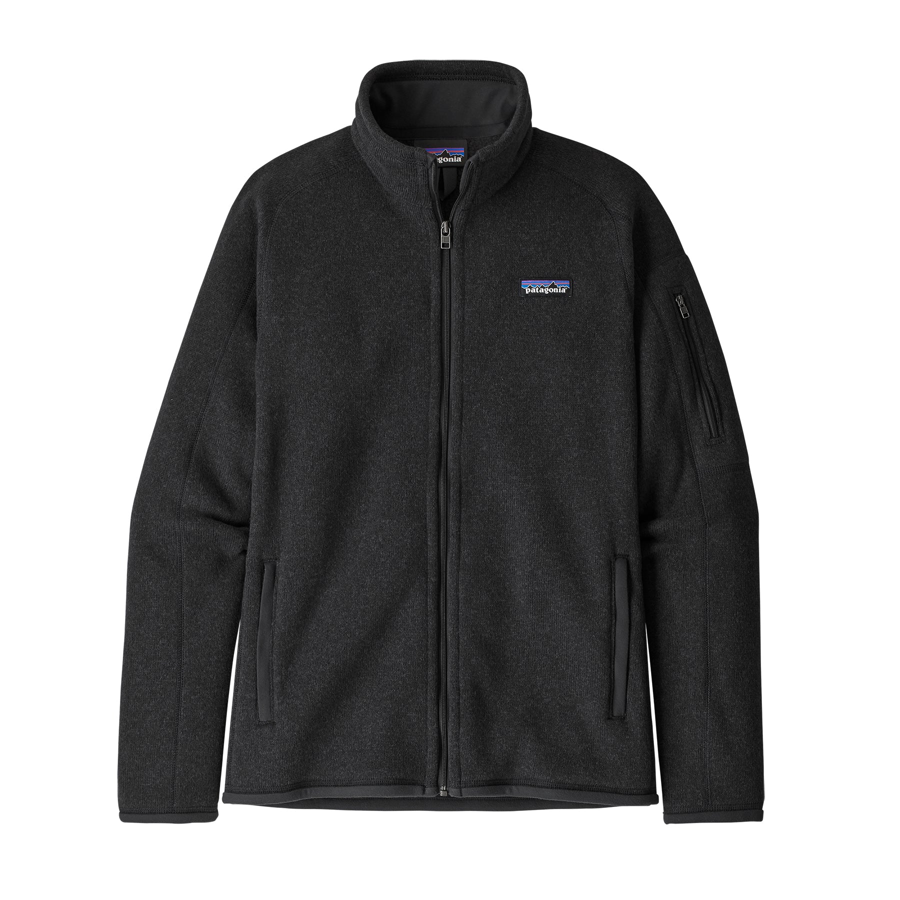 Women's Better Sweater Jacket in Black | Patagonia Bend