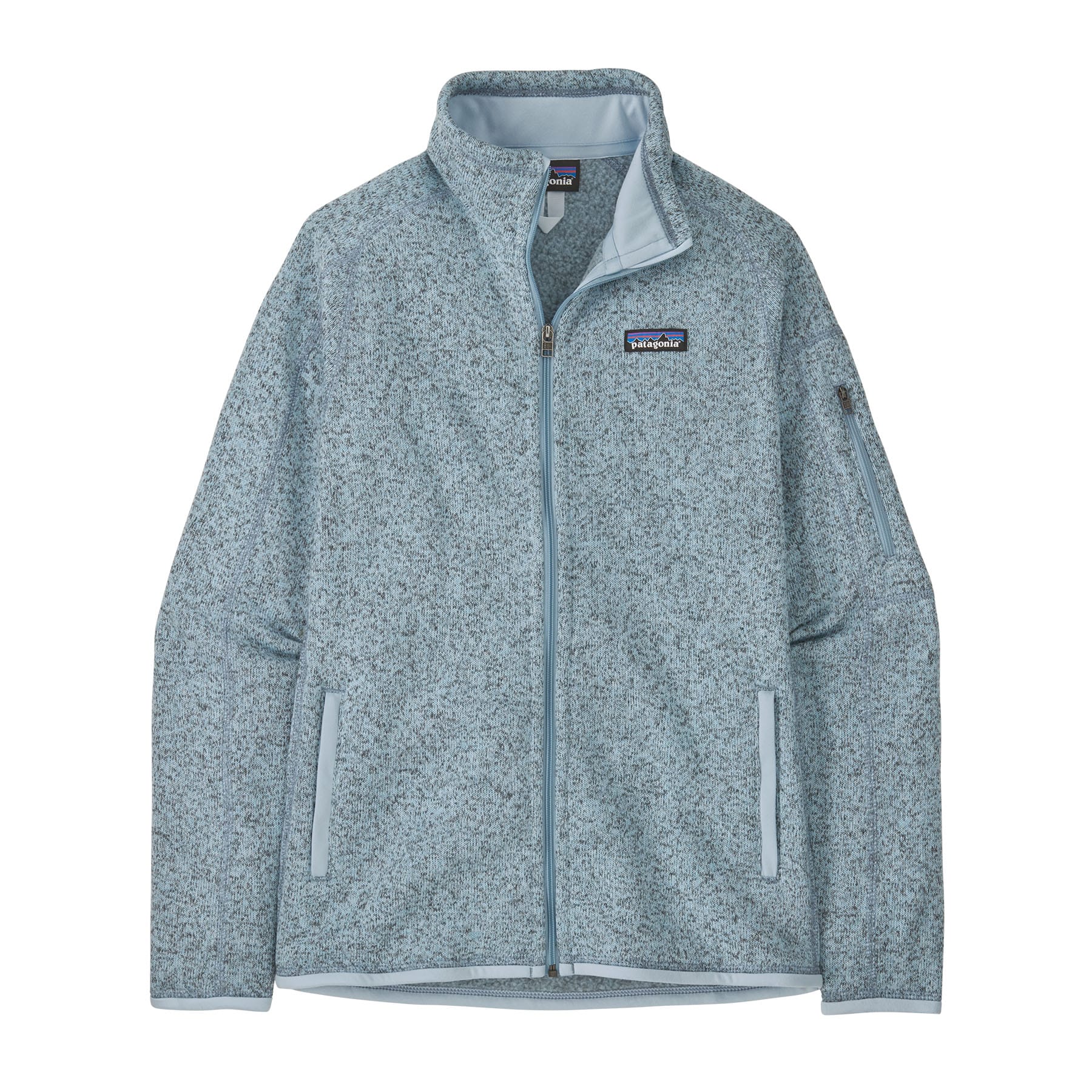 Women's Better Sweater Jacket in Fleck Blue | Patagonia Bend