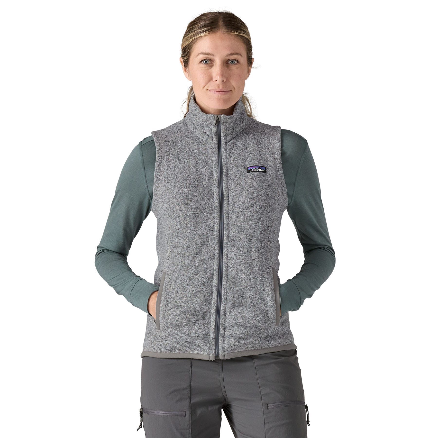 Women's Better Sweater Vest in Birch White | Patagonia Bend