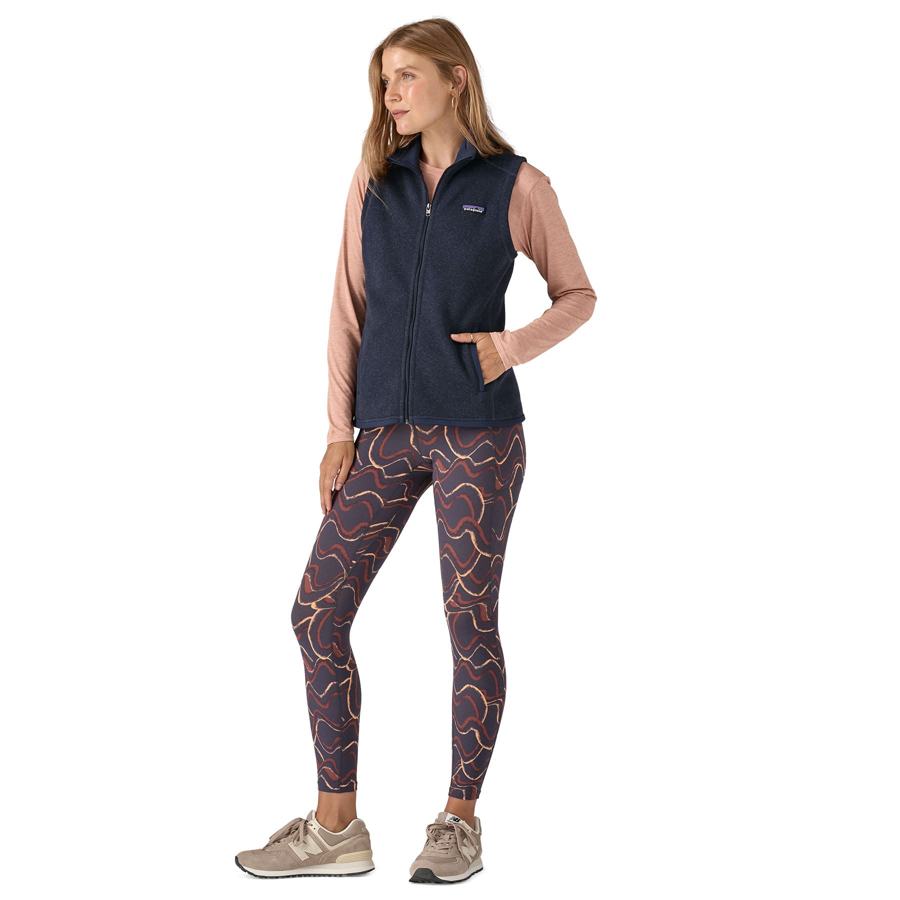 Women's Better Sweater Vest in New Navy | Patagonia Bend