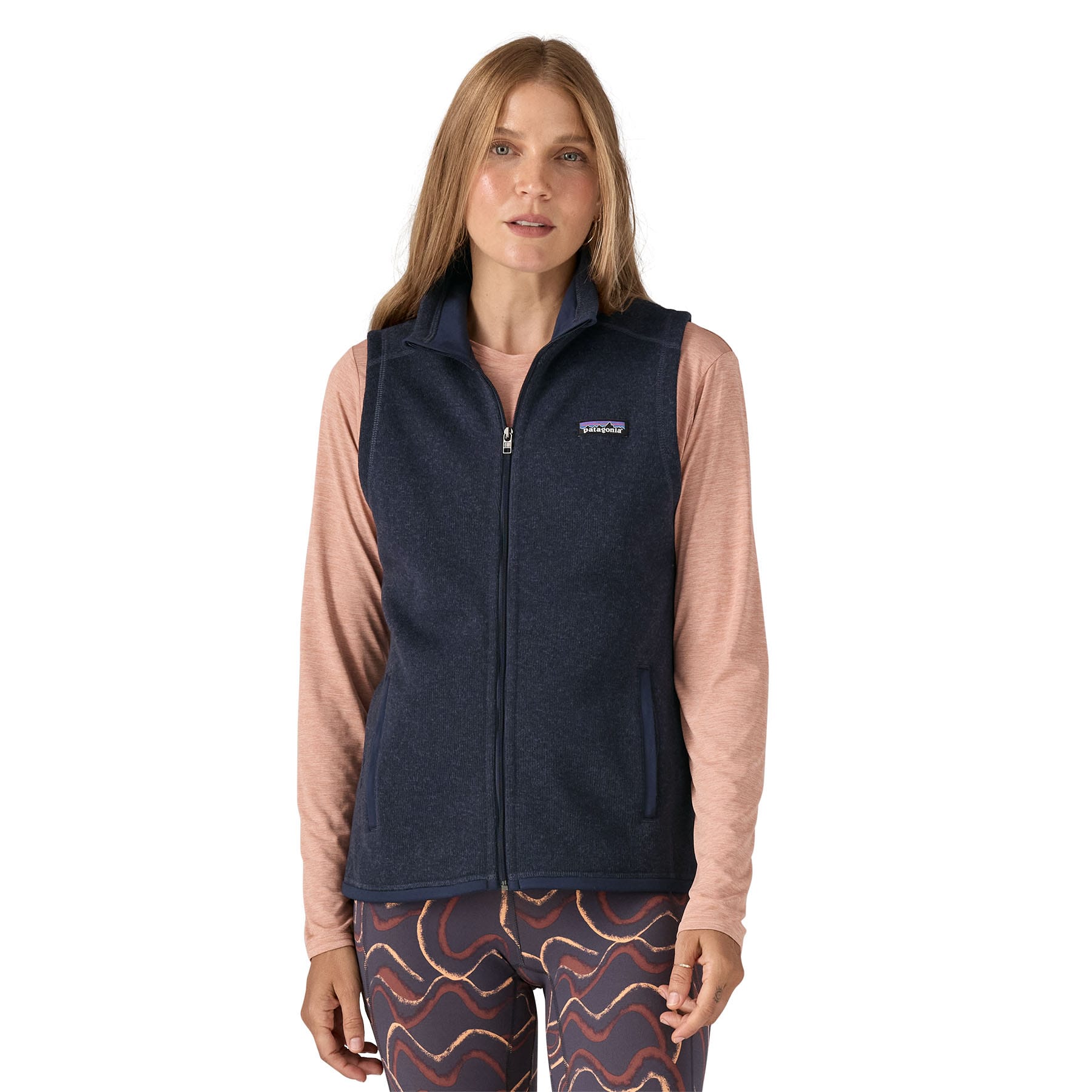 Women's Better Sweater Vest in New Navy | Patagonia Bend
