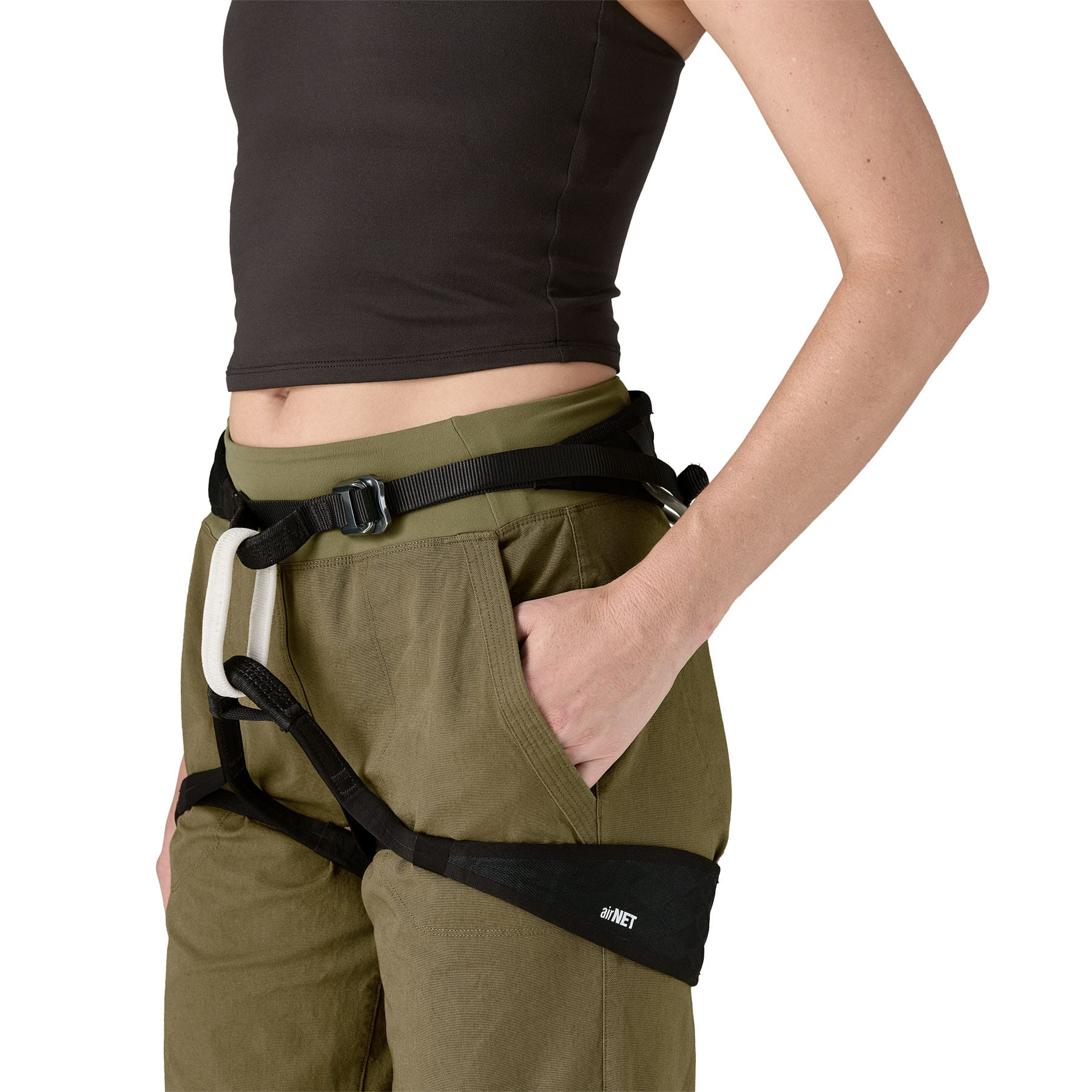 Women's Caliza Rock Pants - Regular in Tent Green | Patagonia Bend