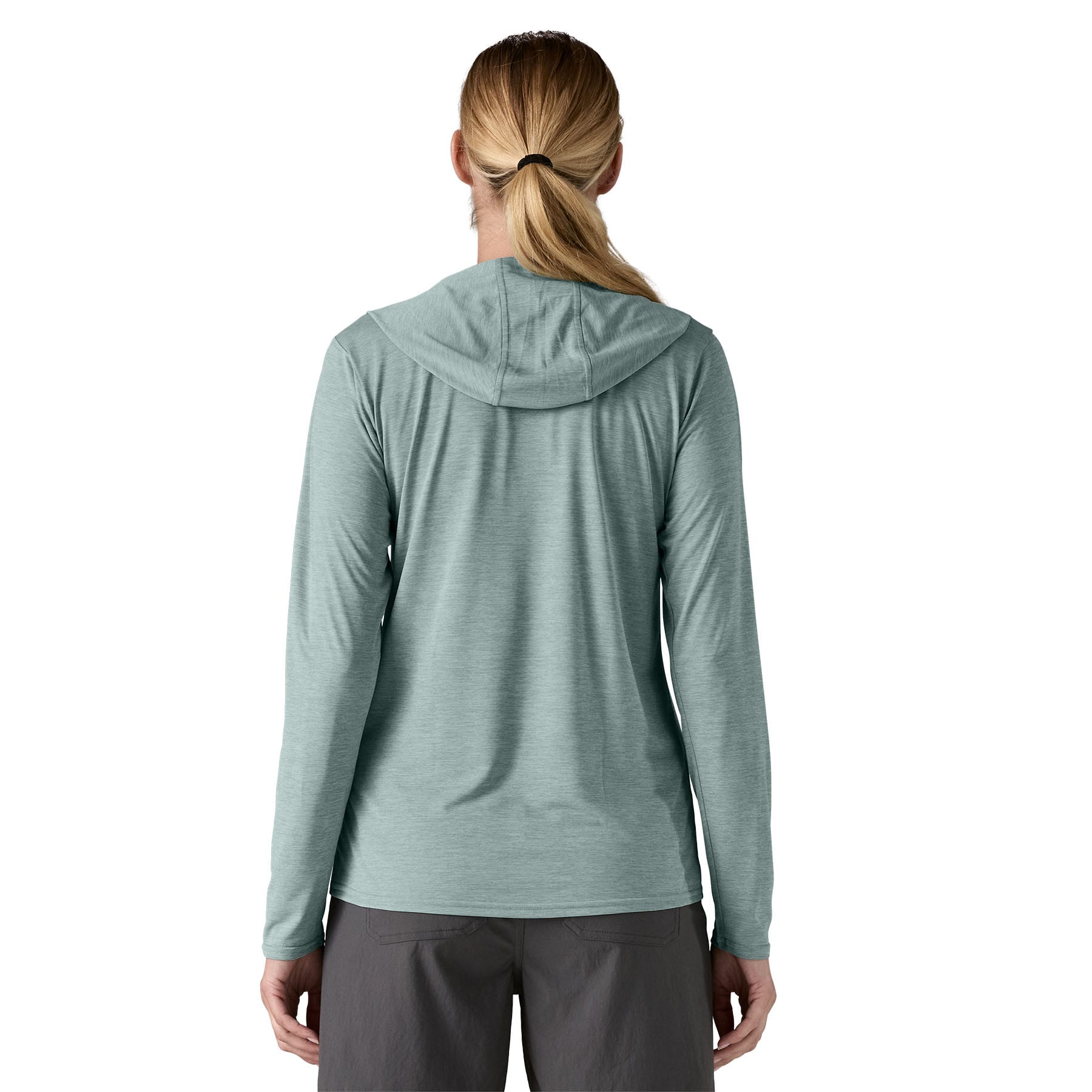 Women's Capilene® Cool Daily Hoody in Thermal Blue - Light Thermal Blue X - Dye | Patagonia Bend