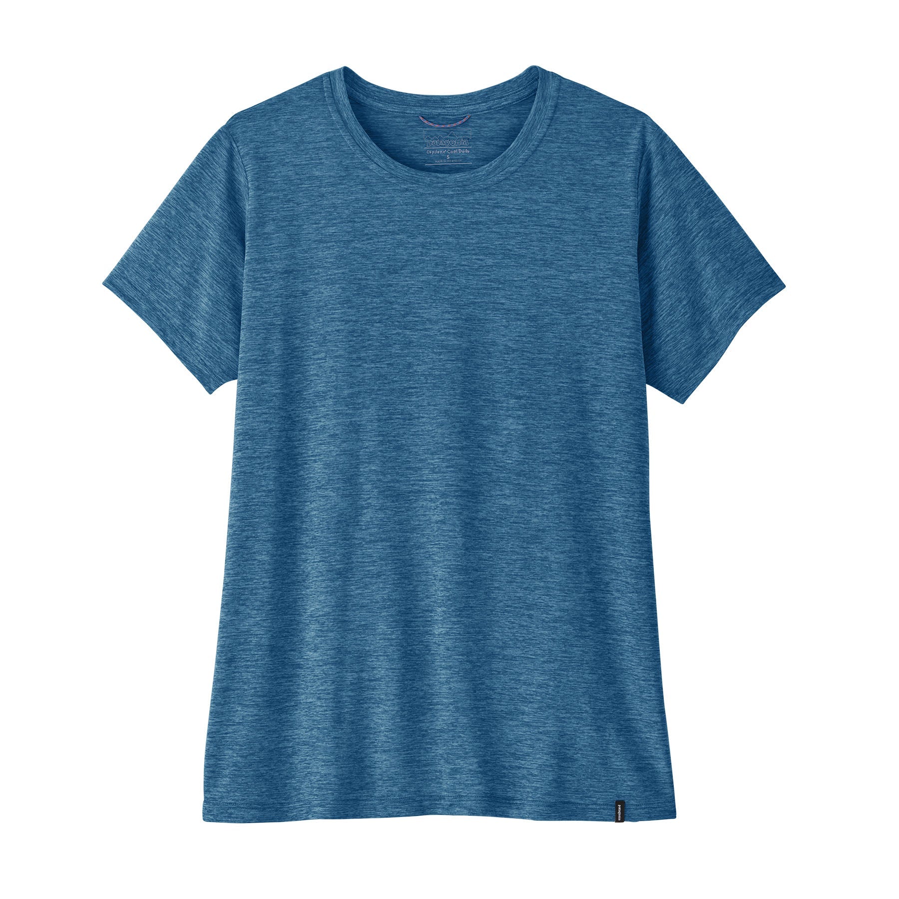 Women's Capilene® Cool Daily Shirt in Aquatic Blue - Light Aquatic Blue X - Dye | Patagonia Bend
