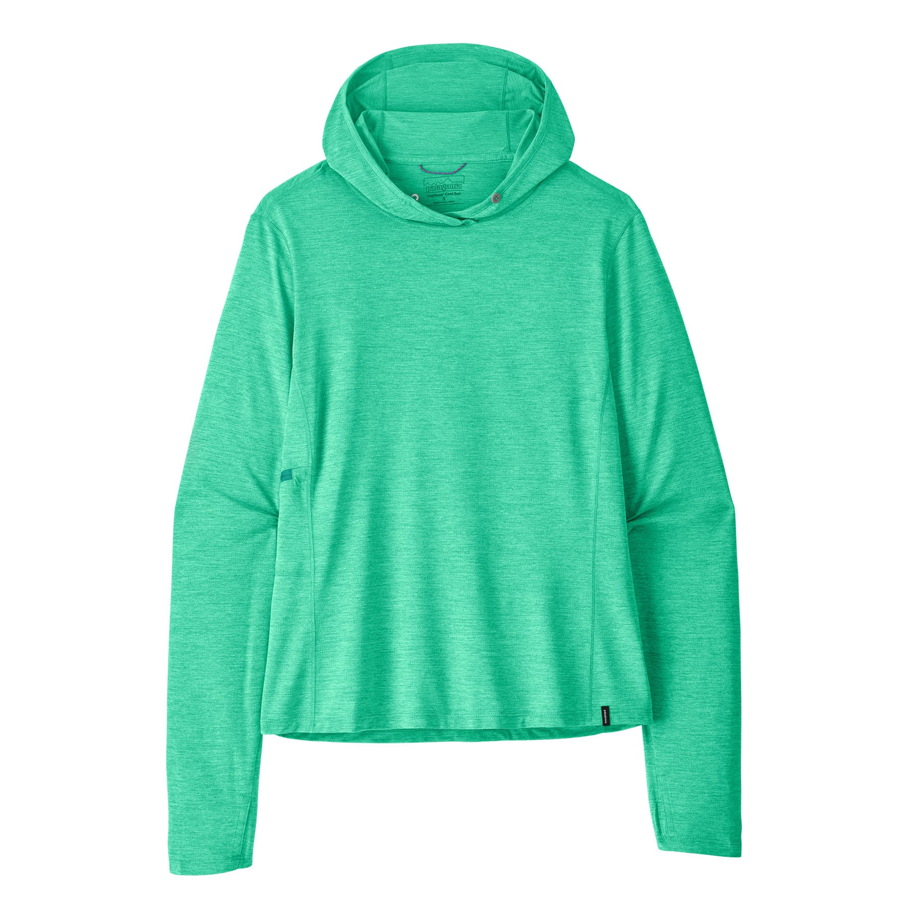 Women's Capilene® Cool Sun Hoody in Aqua Stone - Early Teal X - Dye | Patagonia Bend