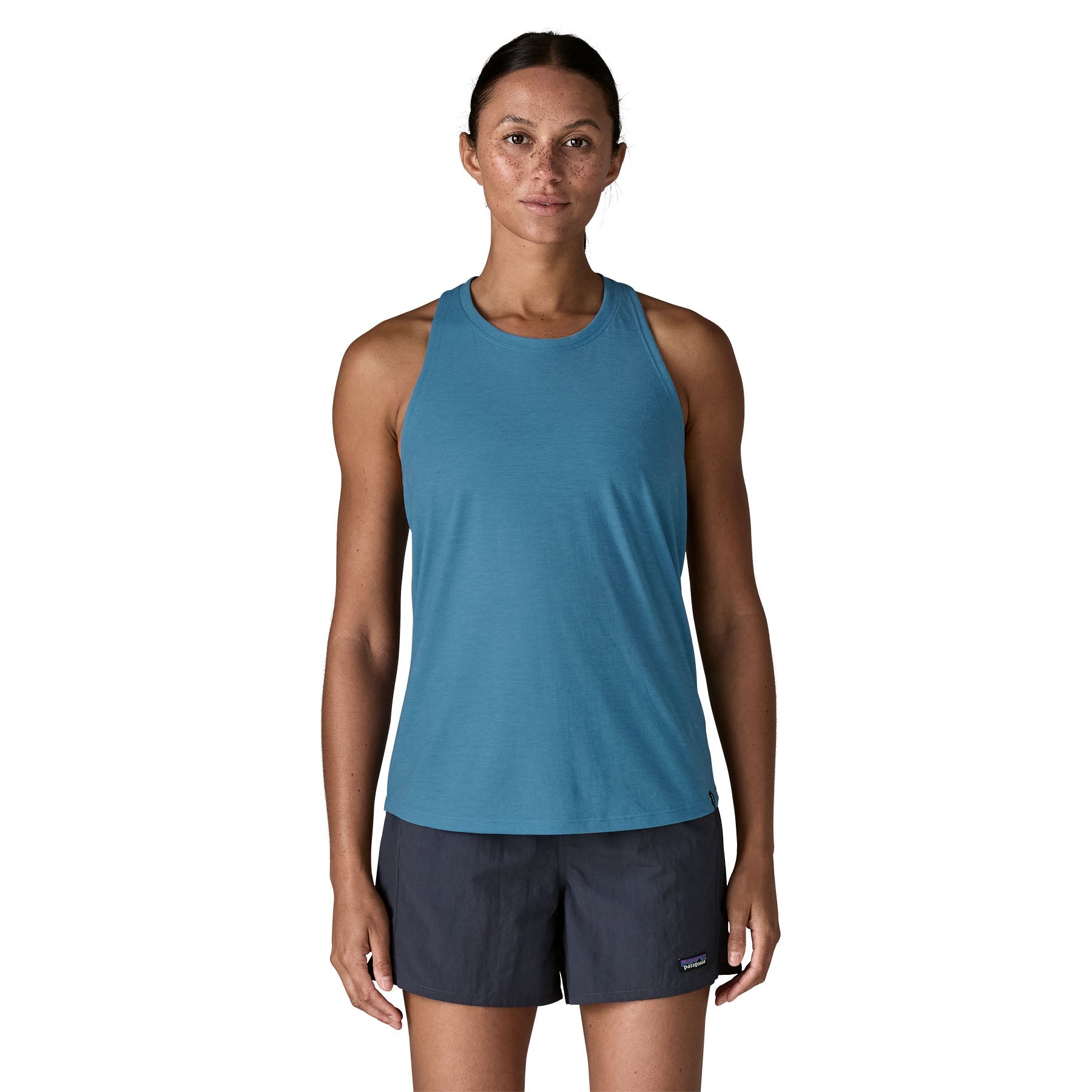 Women's Capilene® Cool Trail Tank in Shore Blue | Patagonia Bend
