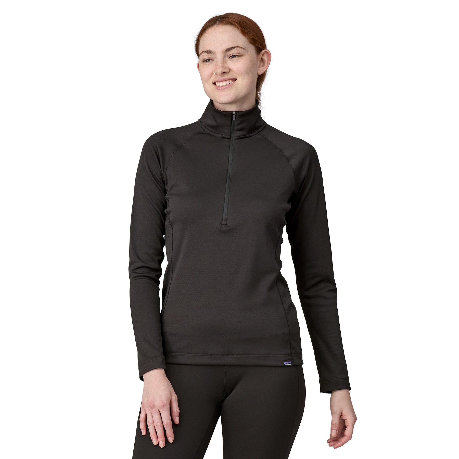 Women's Capilene® Midweight Zip - Neck in Black | Patagonia Bend
