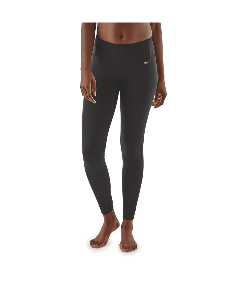 Women's Capilene® Thermal Weight Bottoms in Black | Patagonia Bend