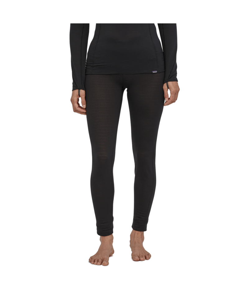 Women's Capilene® Thermal Weight Bottoms in Black | Patagonia Bend