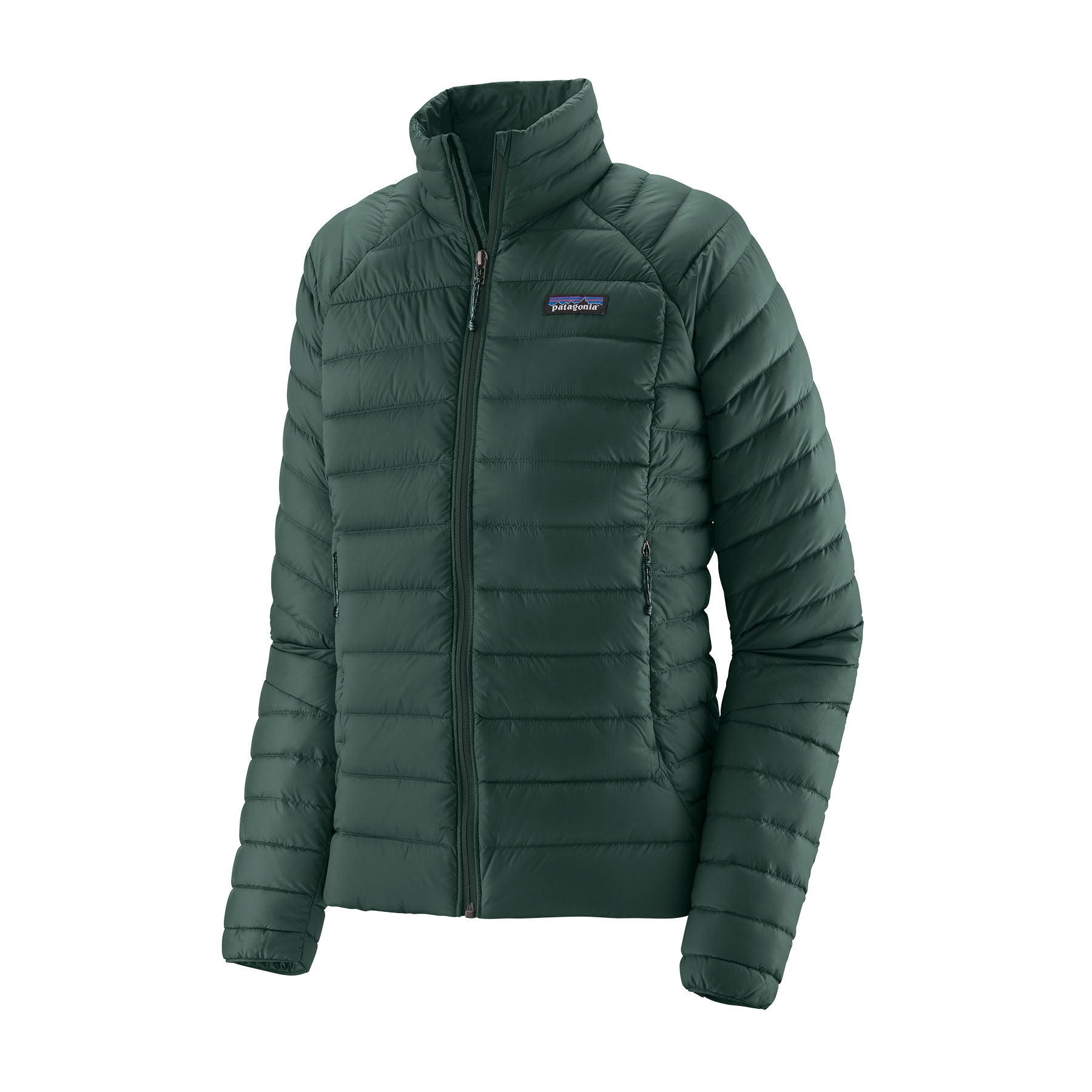 Women's Down Sweater in Cascade Green | Patagonia Bend