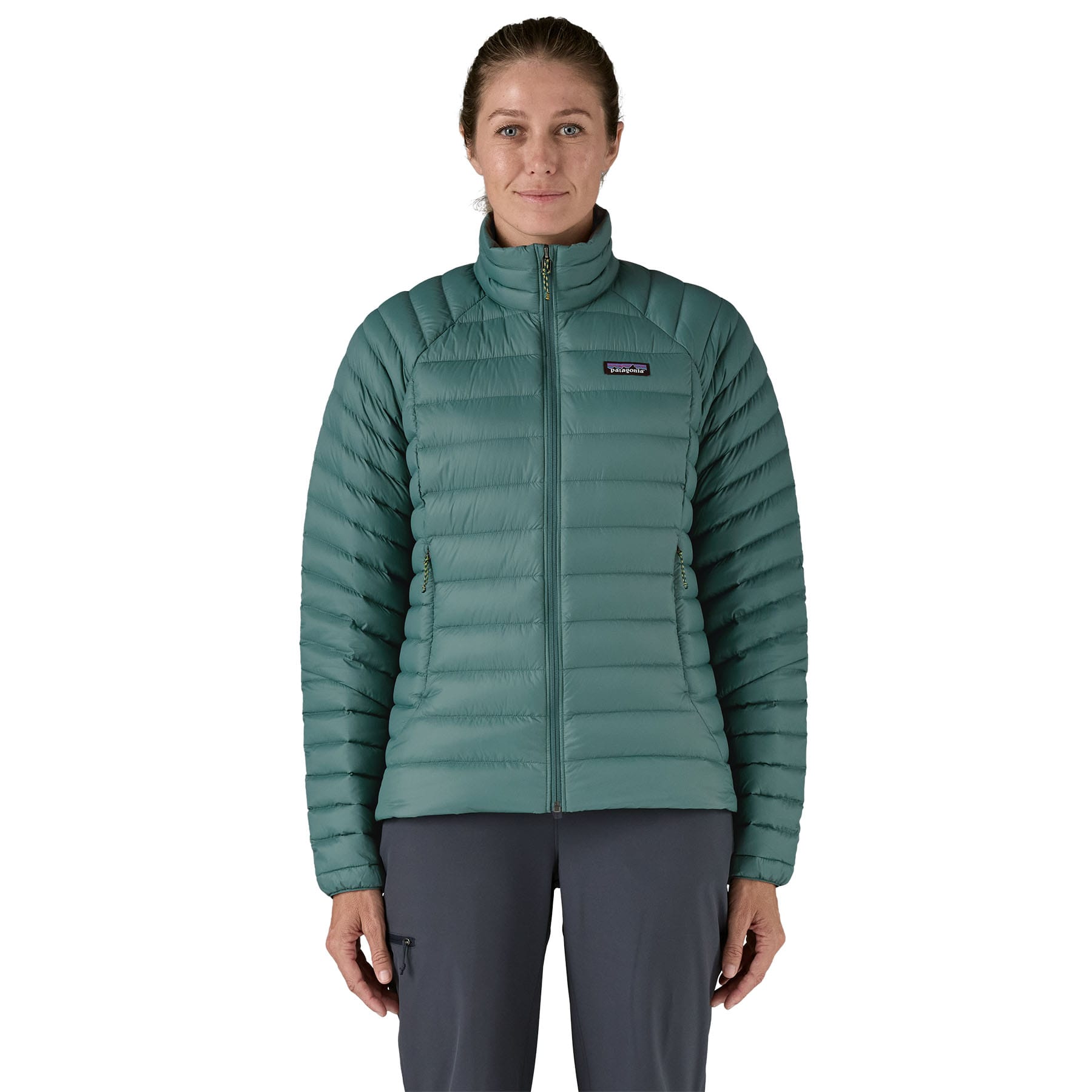 Women's Down Sweater in Wetland Blue | Patagonia Bend