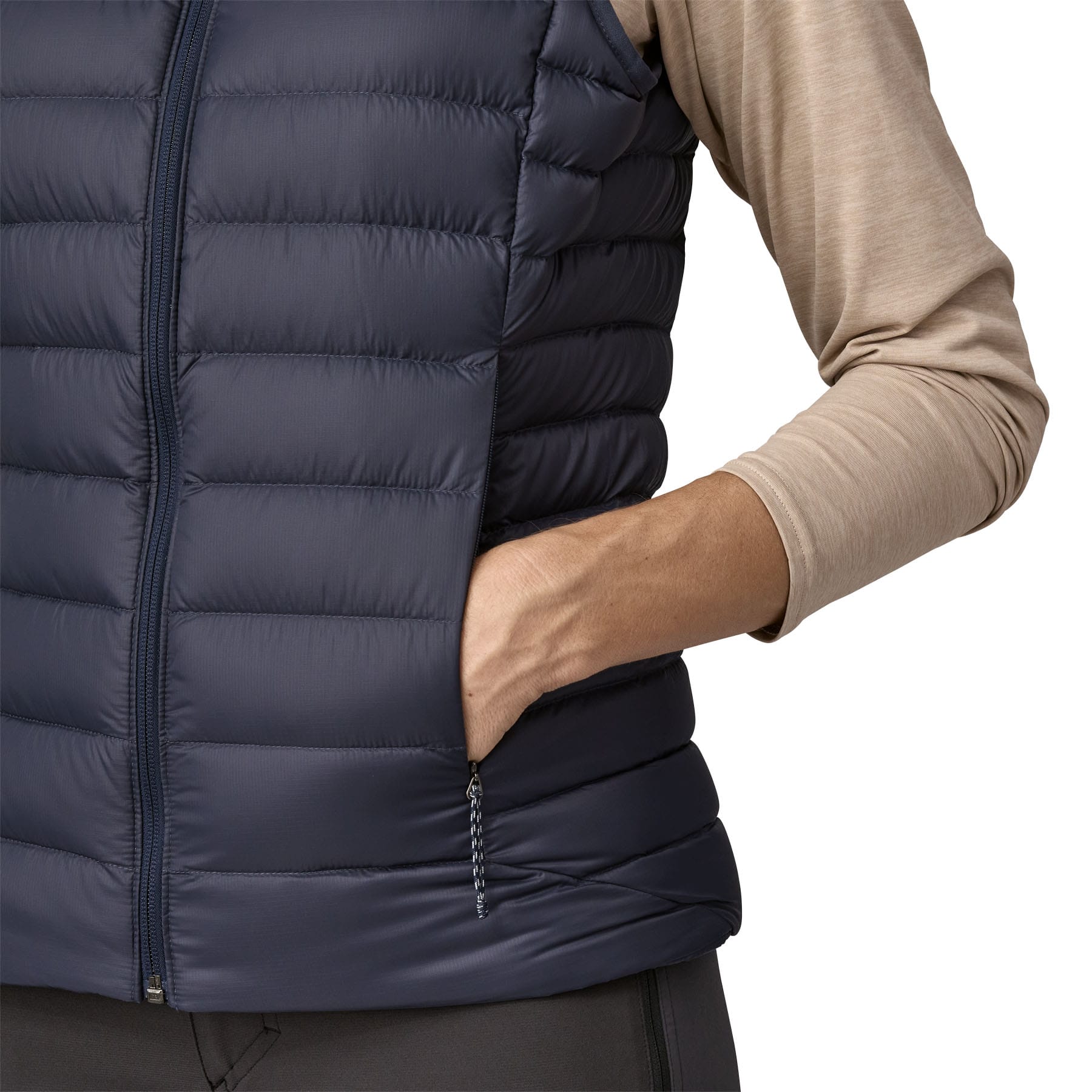 Women's Down Sweater Vest in Smolder Blue | Patagonia Bend