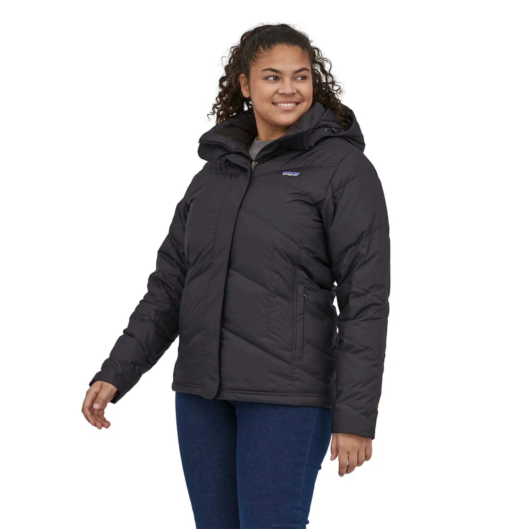 Women's Down With It Jacket in Black | Patagonia Bend