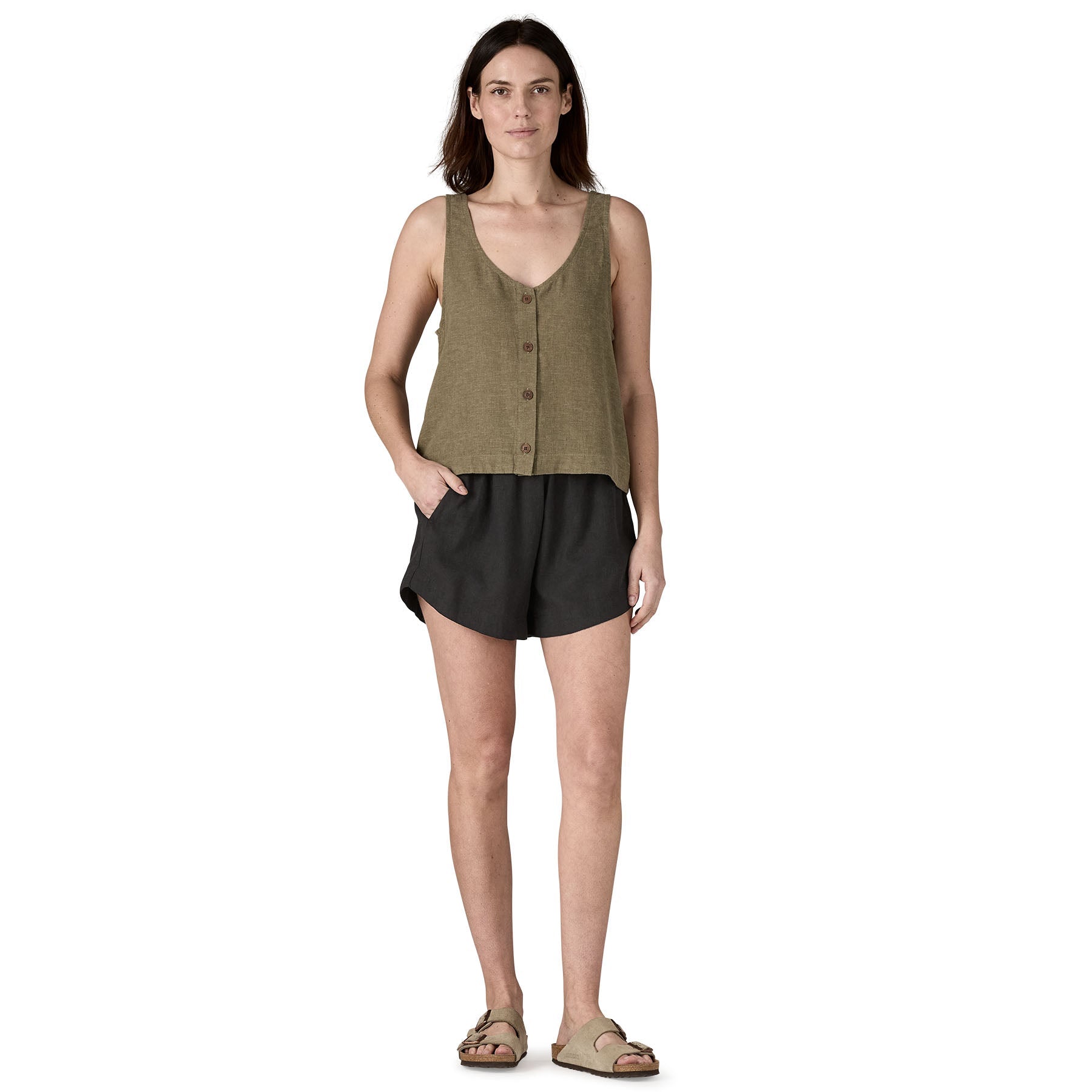 Women's Garden Island Shorts in Black | Patagonia Bend