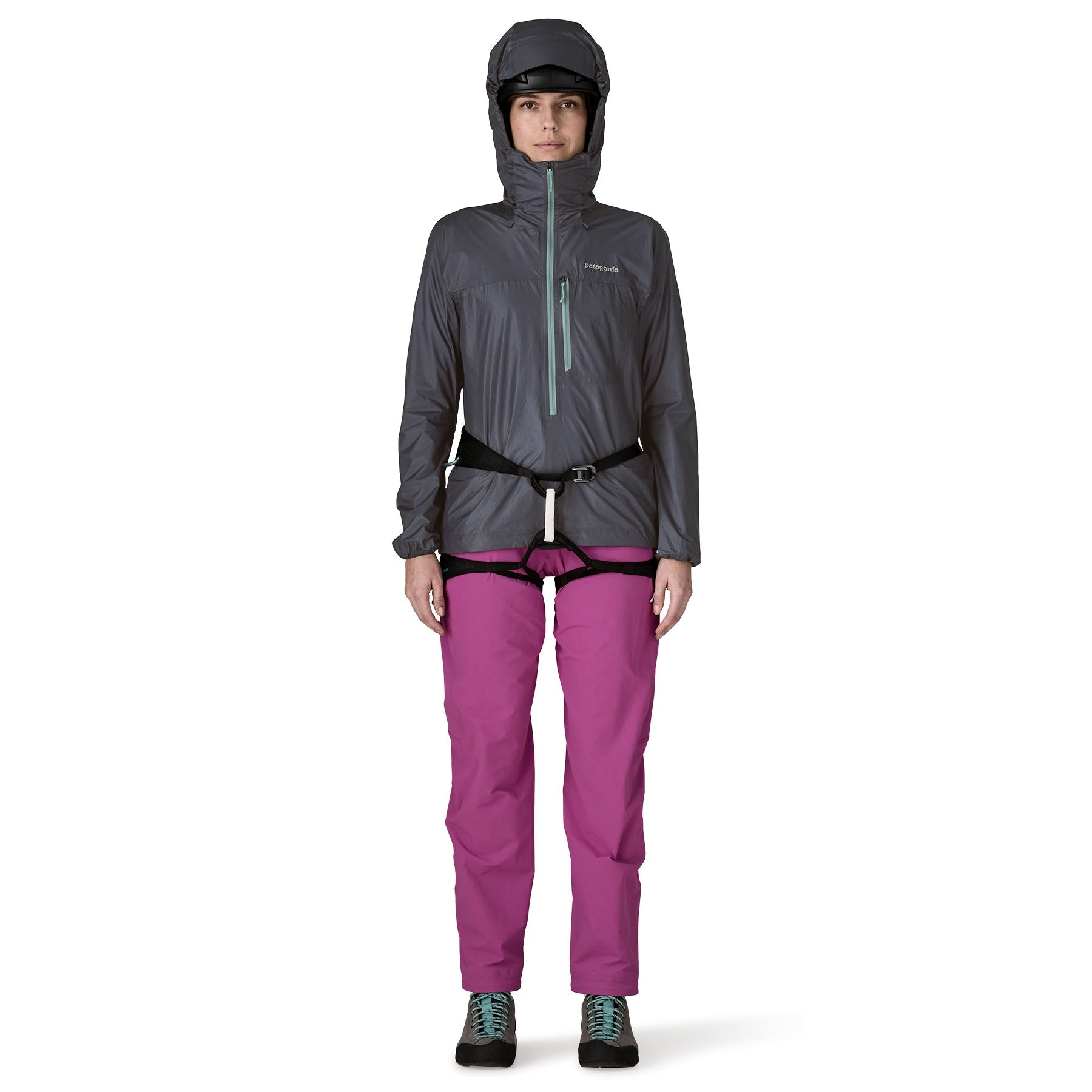 Women's Houdini Rock Jacket in Smolder Blue | Patagonia Bend