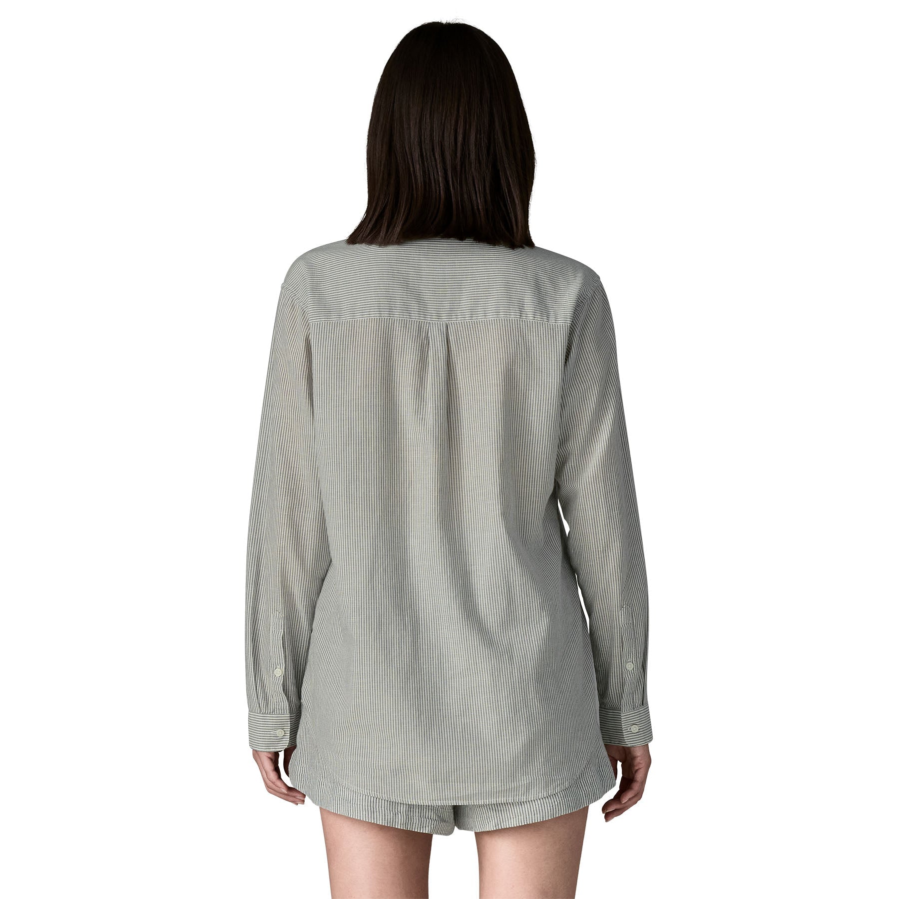 Women's Lightweight A/C Buttondown in Solstice Stripe: Smolder Blue | Patagonia Bend