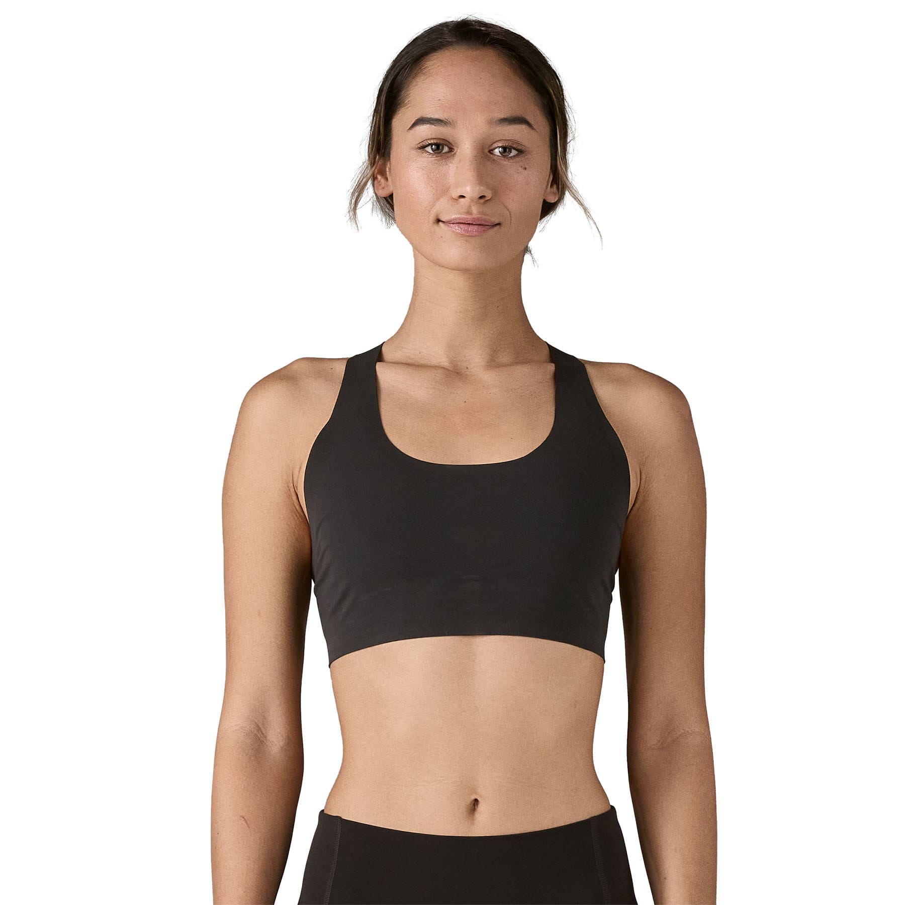 Women's Live Simply Bra in Black | Patagonia Bend