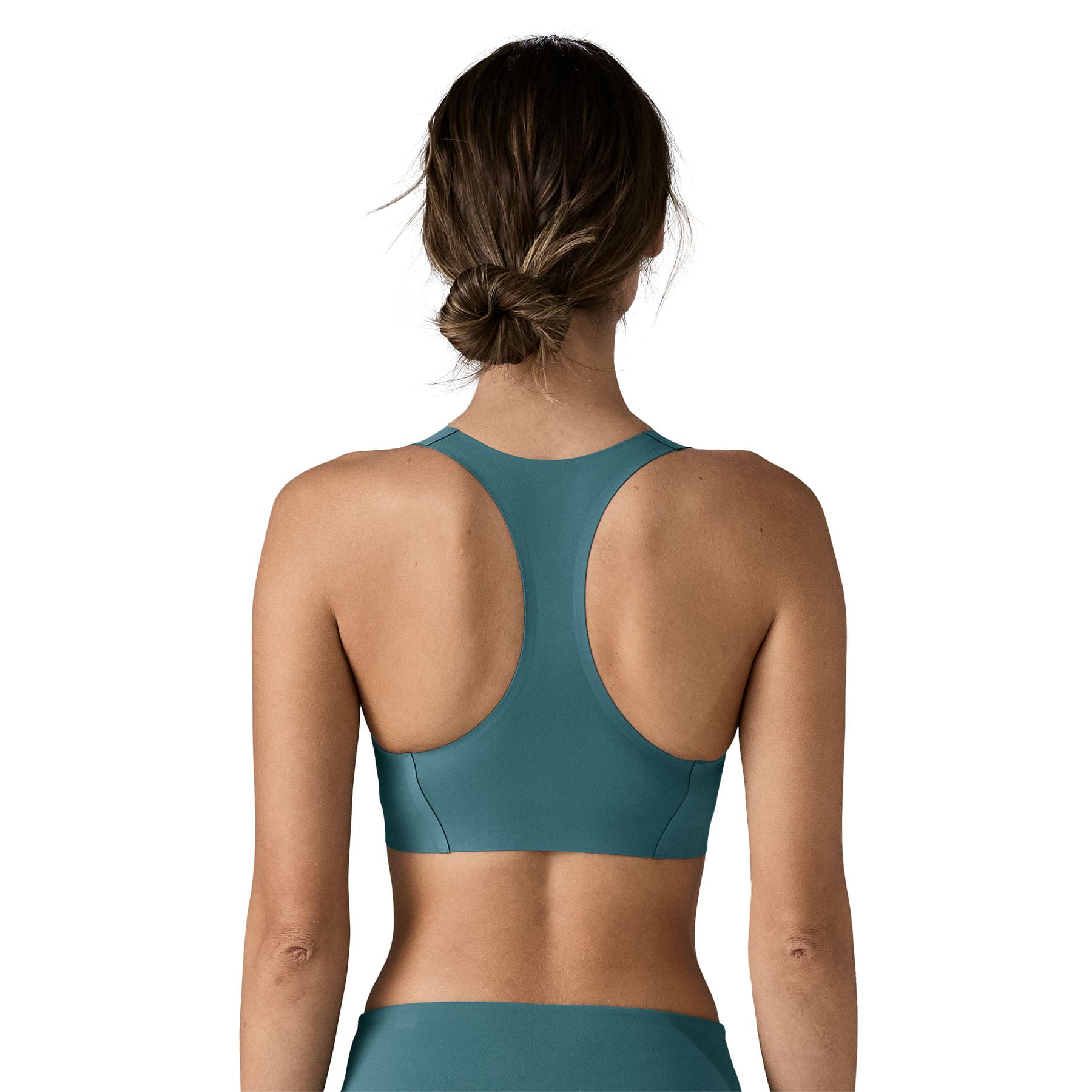 Women's Live Simply Bra in Wetland Blue | Patagonia Bend