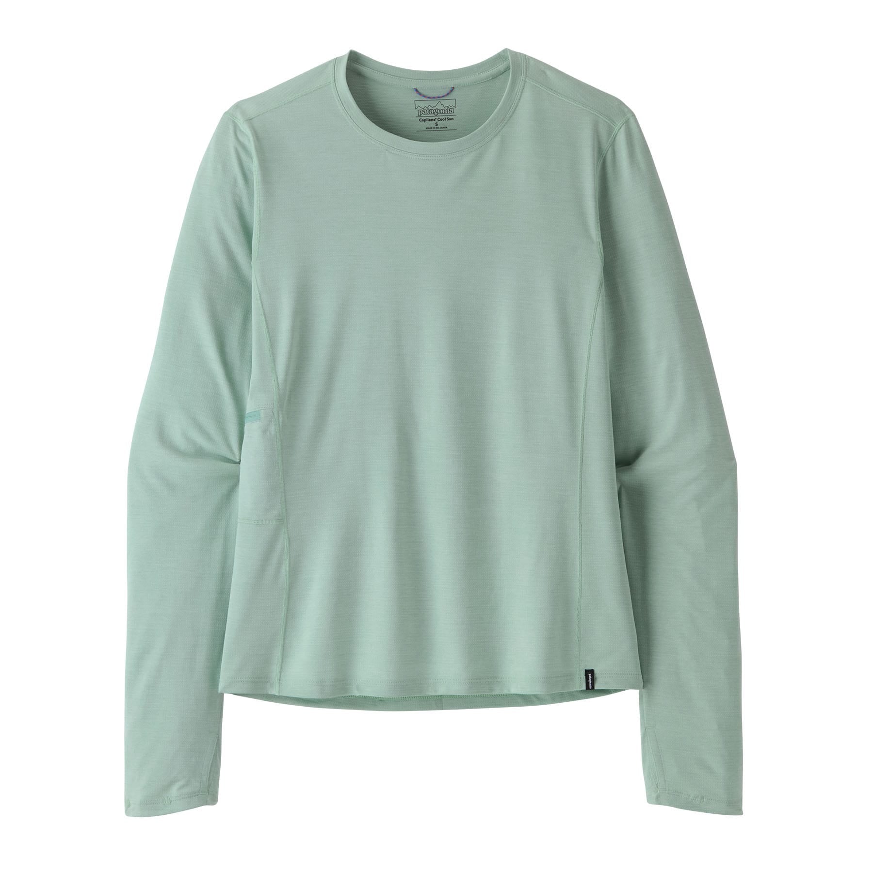 Women's Long - Sleeved Capilene® Cool Sun Shirt in Thermal Blue - Thin Ice X - Dye | Patagonia Bend