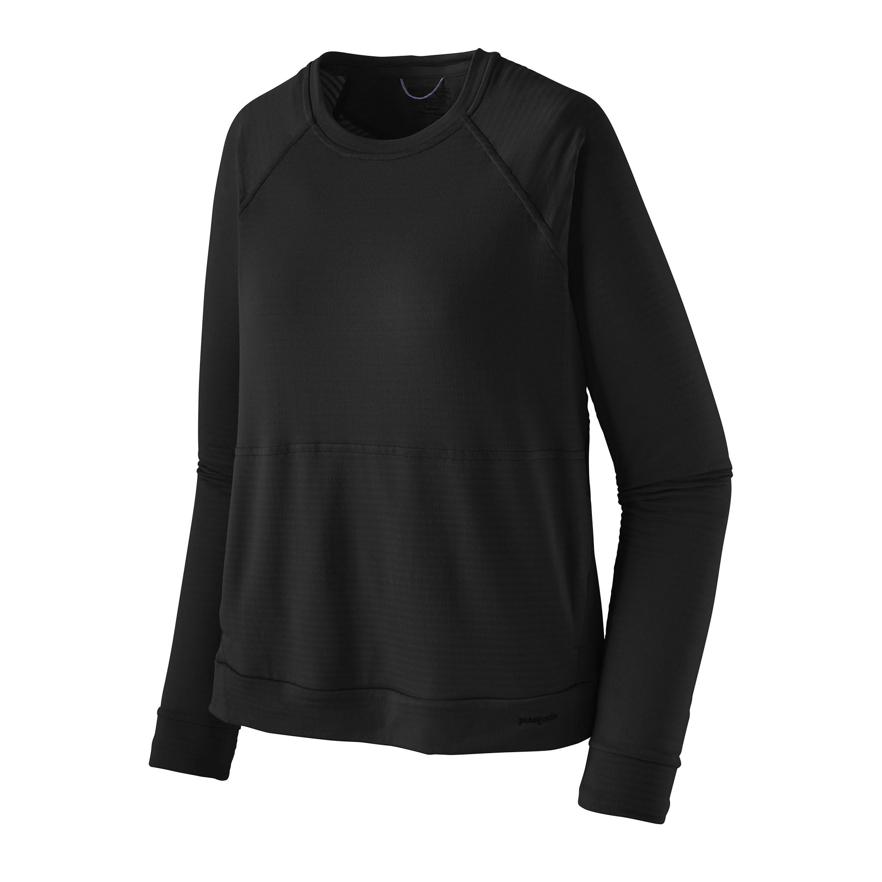 Women's Long - Sleeved Capilene® Thermal Crew in Black | Patagonia Bend