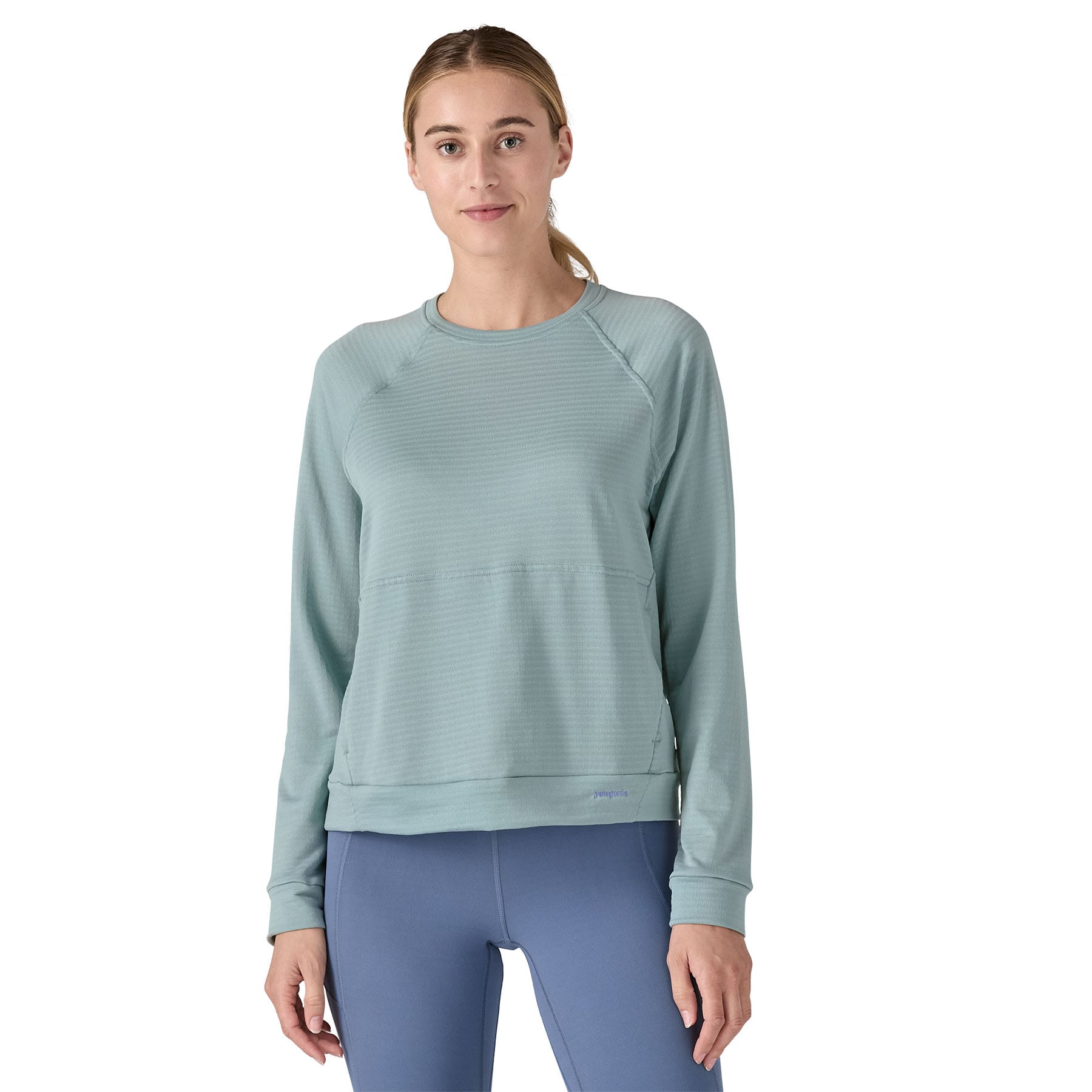 Women's Long - Sleeved Capilene® Thermal Crew in Thermal Blue | Patagonia Bend