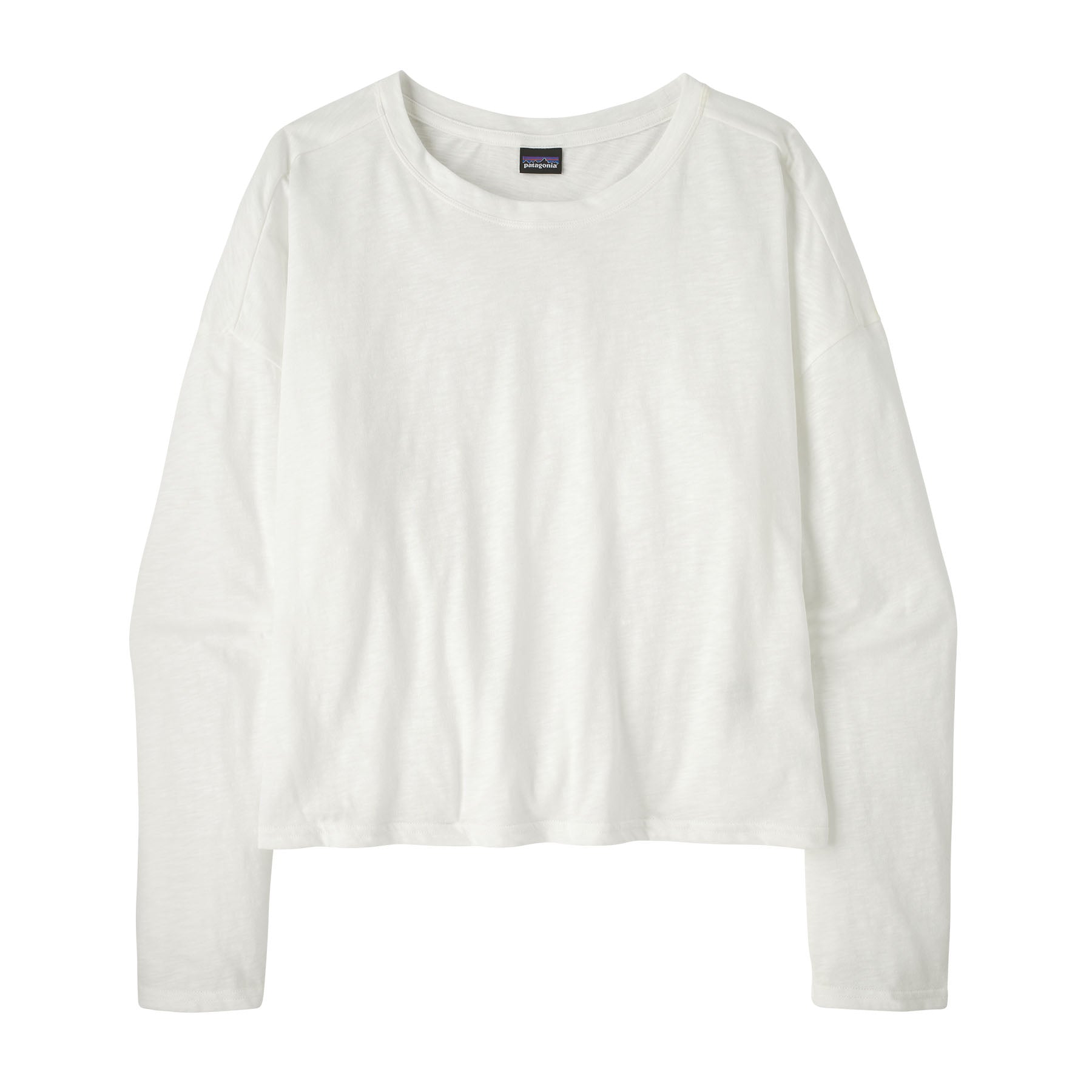 Women's Long - Sleeved Mainstay Top in White | Patagonia Bend