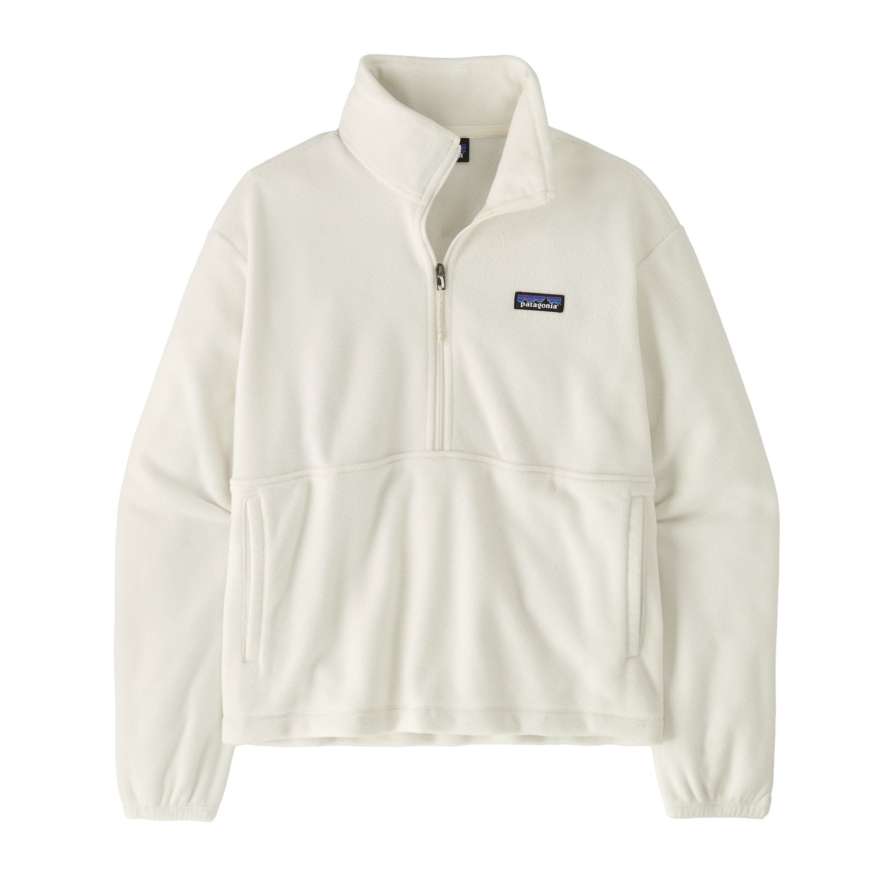Women's Micro D 1/2 Zip Fleece Pullover in Birch White | Patagonia Bend