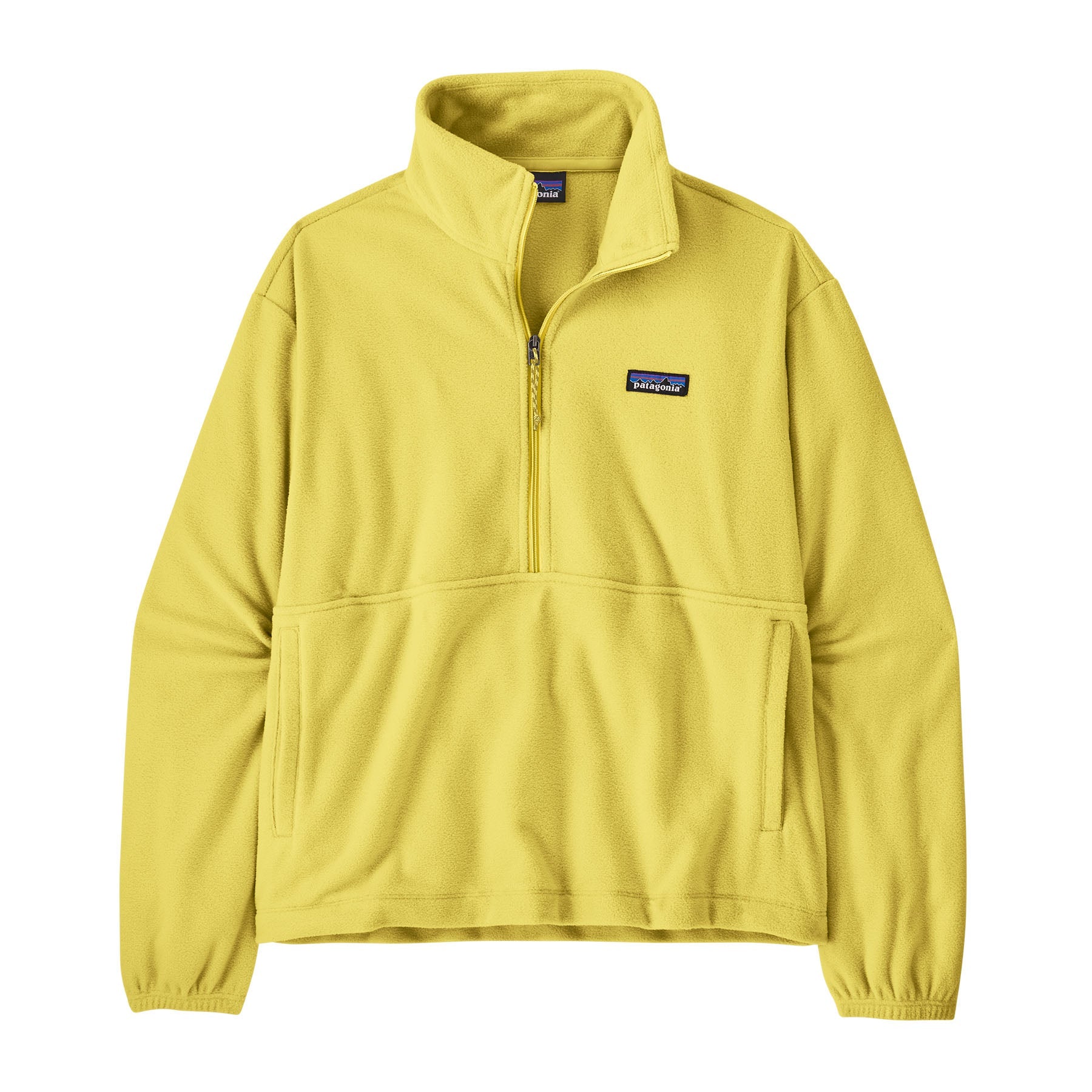 Women's Micro D 1/2 Zip Fleece Pullover in Lemon Zest | Patagonia Bend