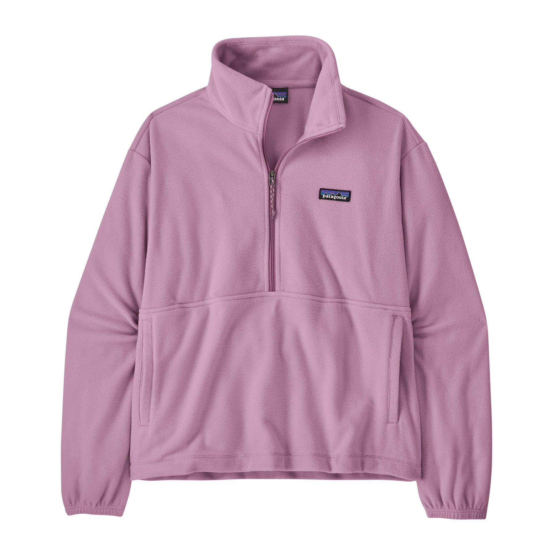 Women's Micro D 1/2 Zip Fleece Pullover in LIGHT VIOLET | Patagonia Bend