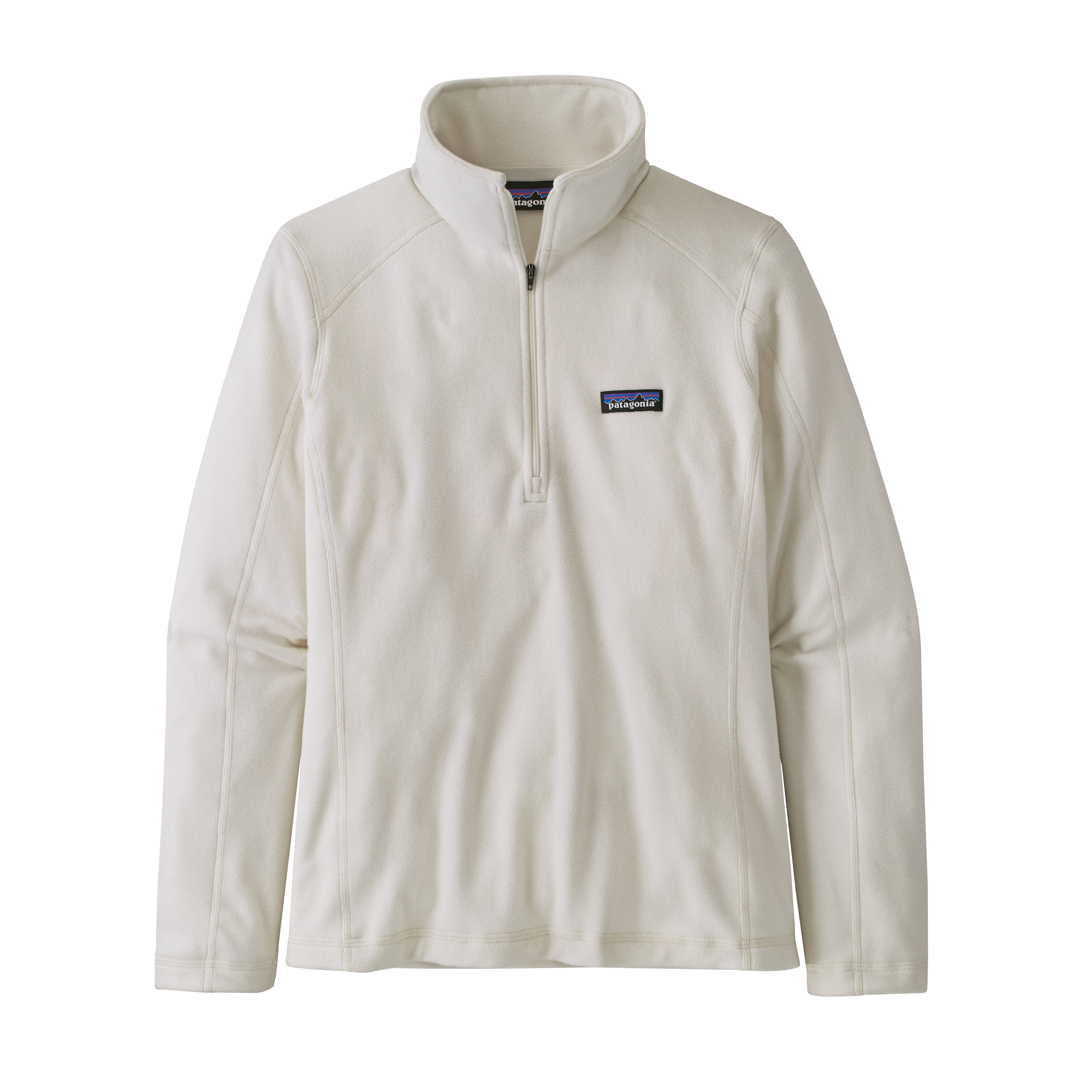 Women's Micro D 1/4 Zip in Birch White | Patagonia Bend